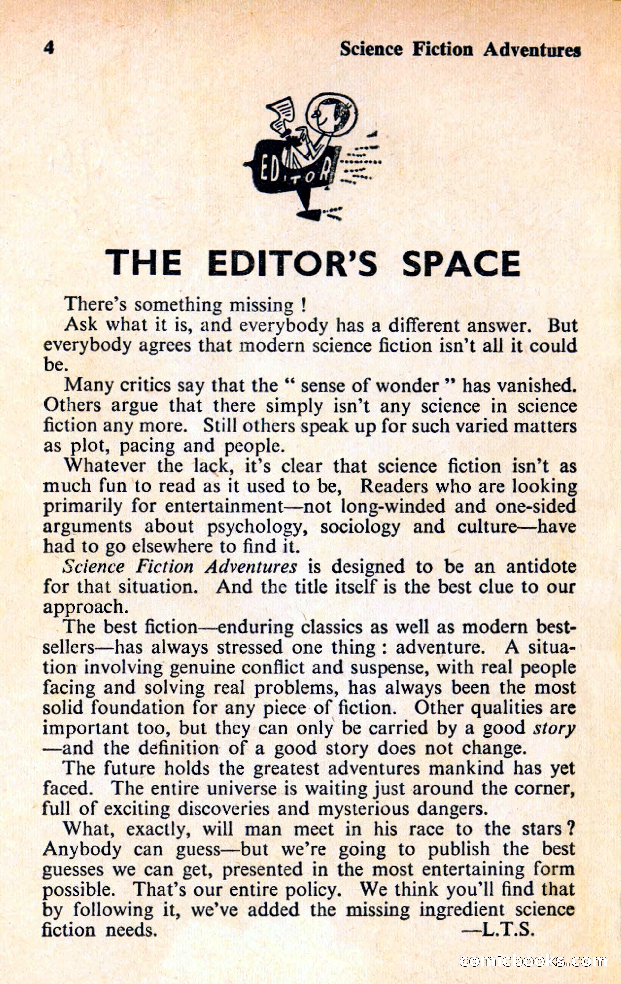 Science Fiction Adventures, Volume 1, No. 1 — page 4 of 118