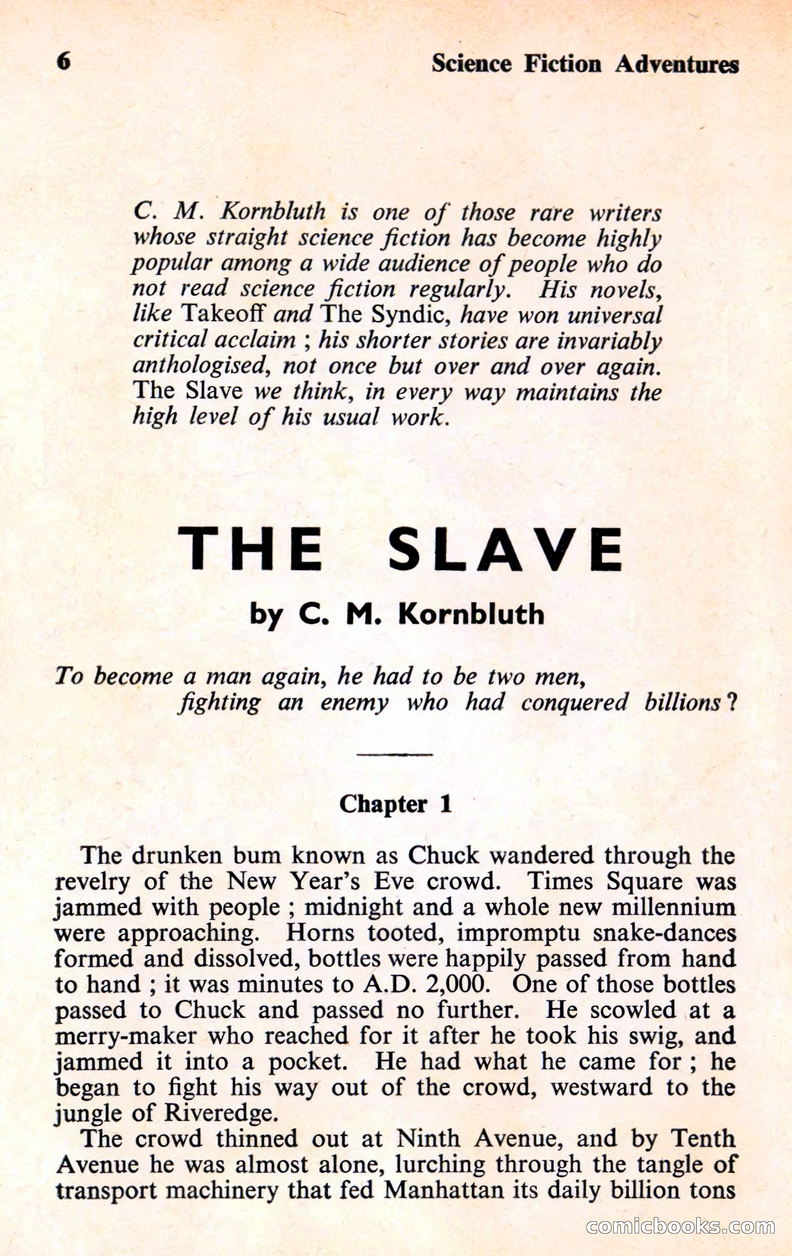 Science Fiction Adventures, Volume 1, No. 1 — page 6 of 118