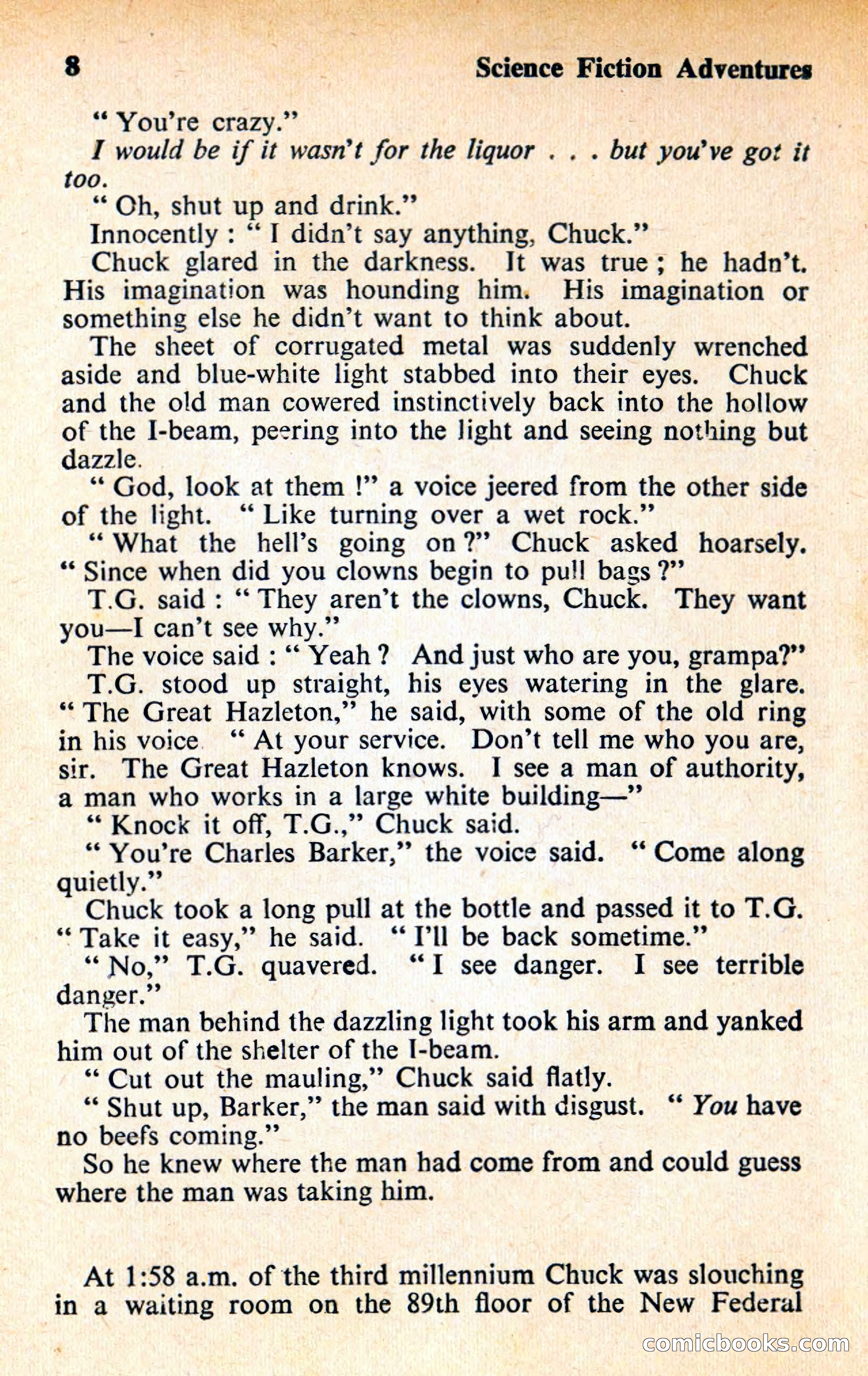 Science Fiction Adventures, Volume 1, No. 1 — page 8 of 118