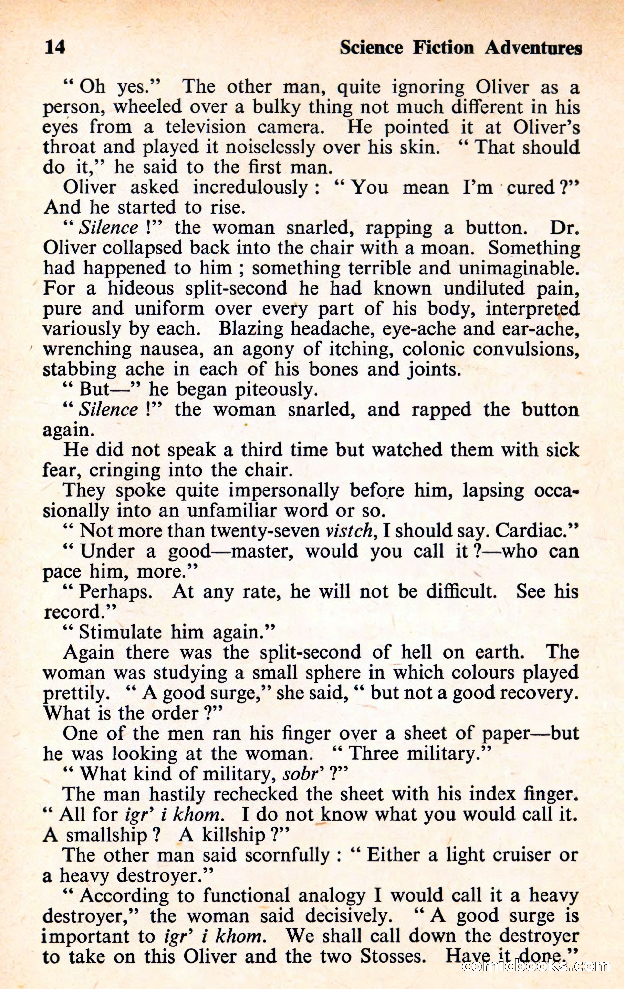 Science Fiction Adventures, Volume 1, No. 1 — page 14 of 118