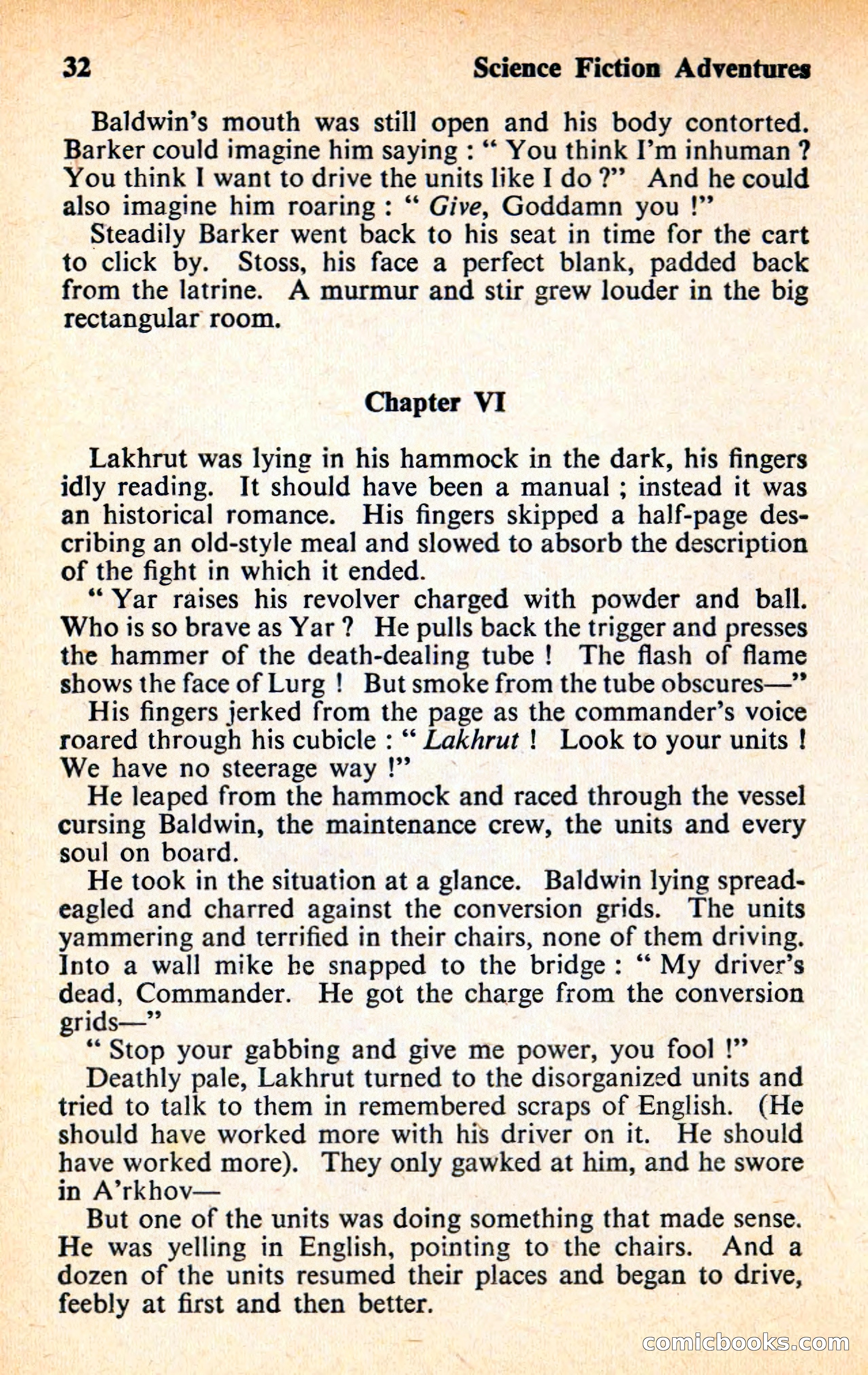 Science Fiction Adventures, Volume 1, No. 1 — page 32 of 118