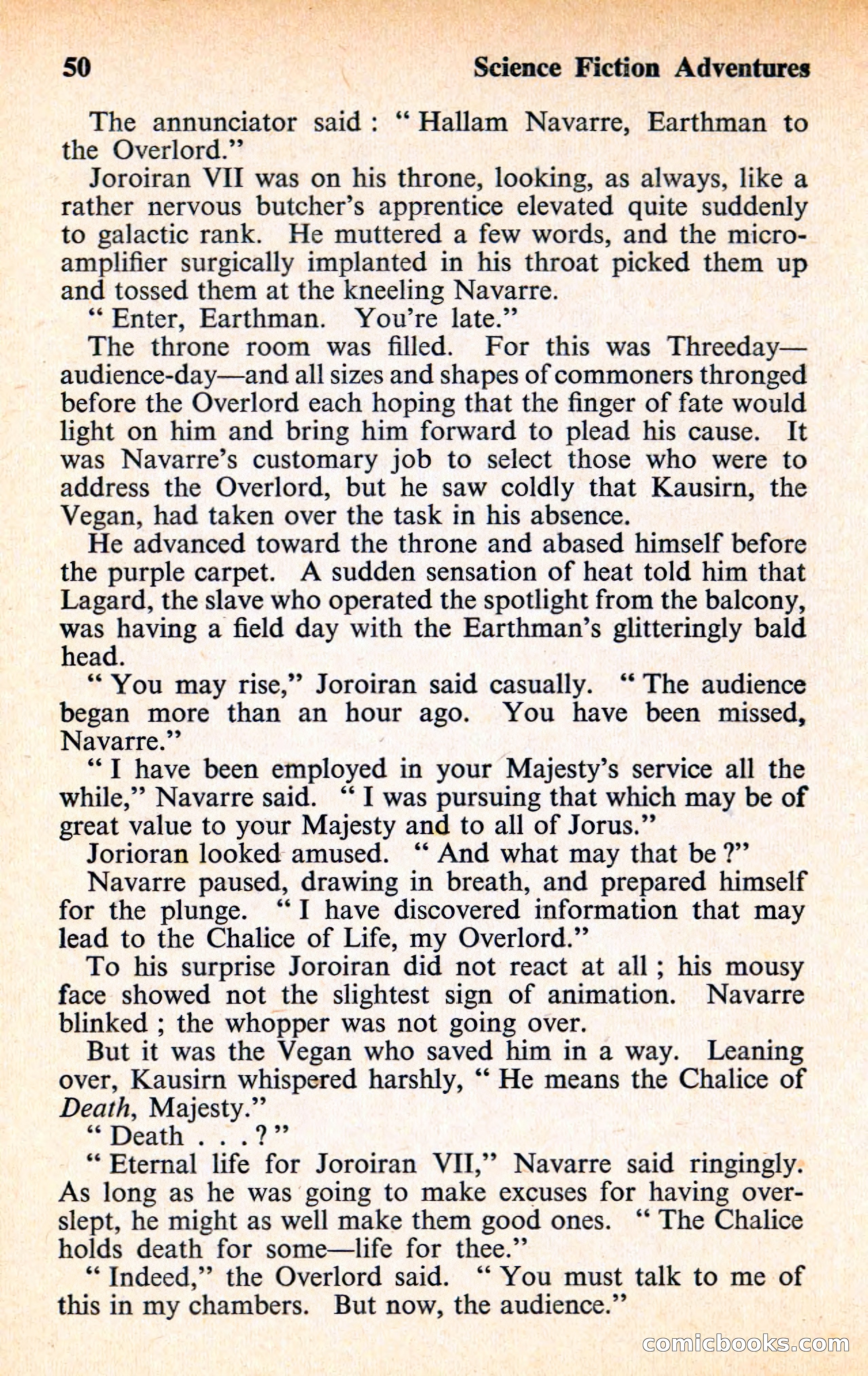 Science Fiction Adventures, Volume 1, No. 1 — page 50 of 118