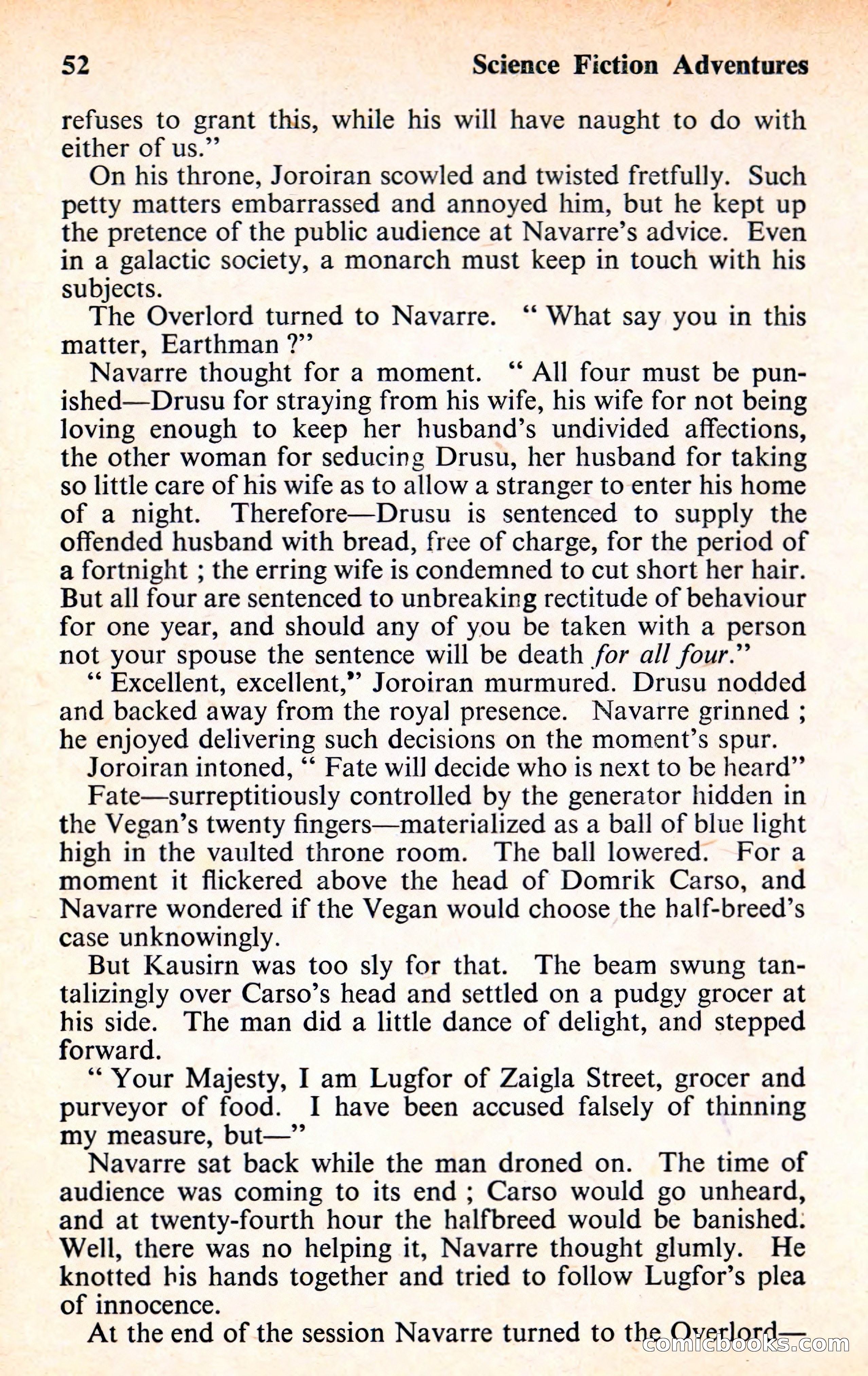 Science Fiction Adventures, Volume 1, No. 1 — page 52 of 118