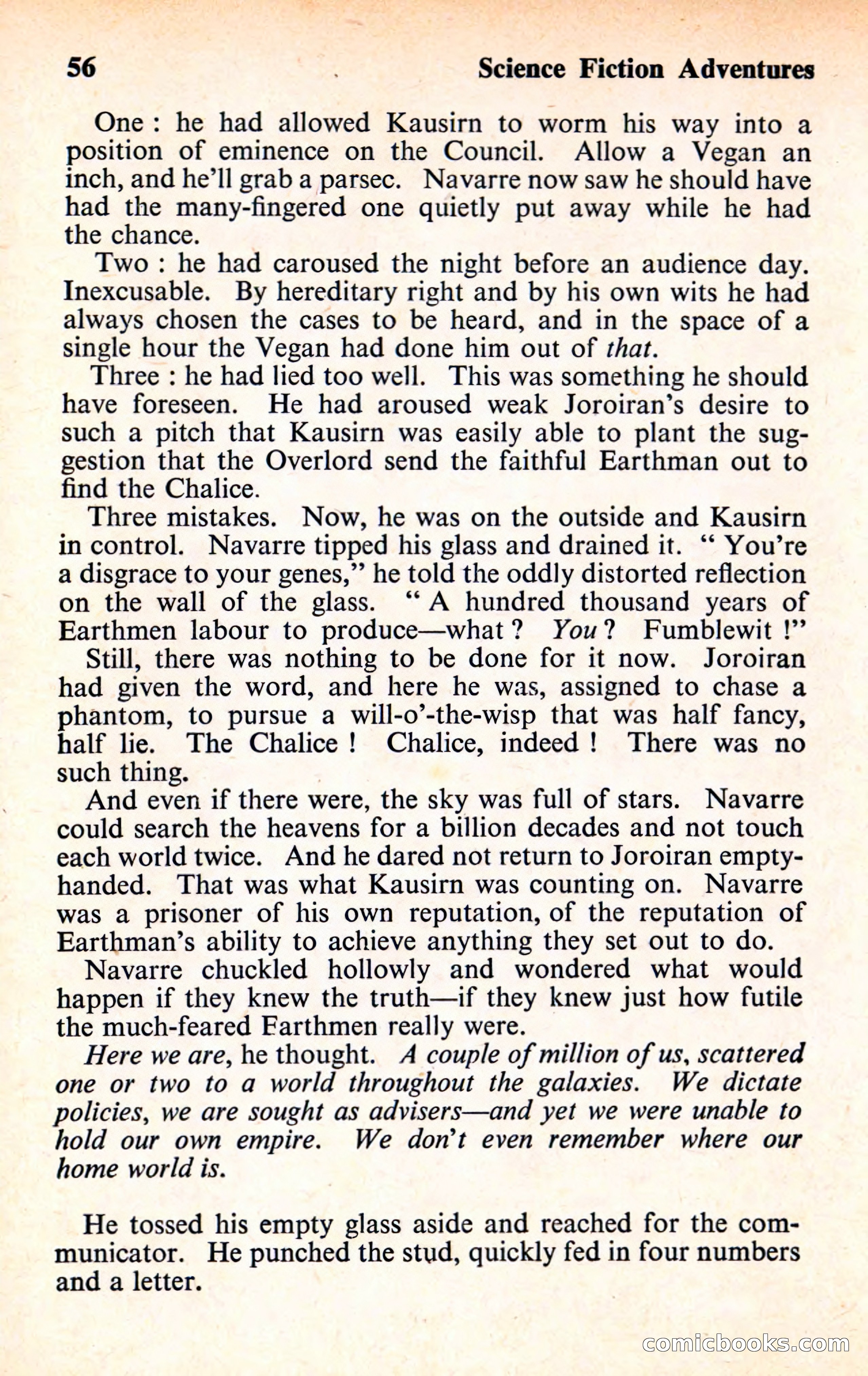 Science Fiction Adventures, Volume 1, No. 1 — page 56 of 118