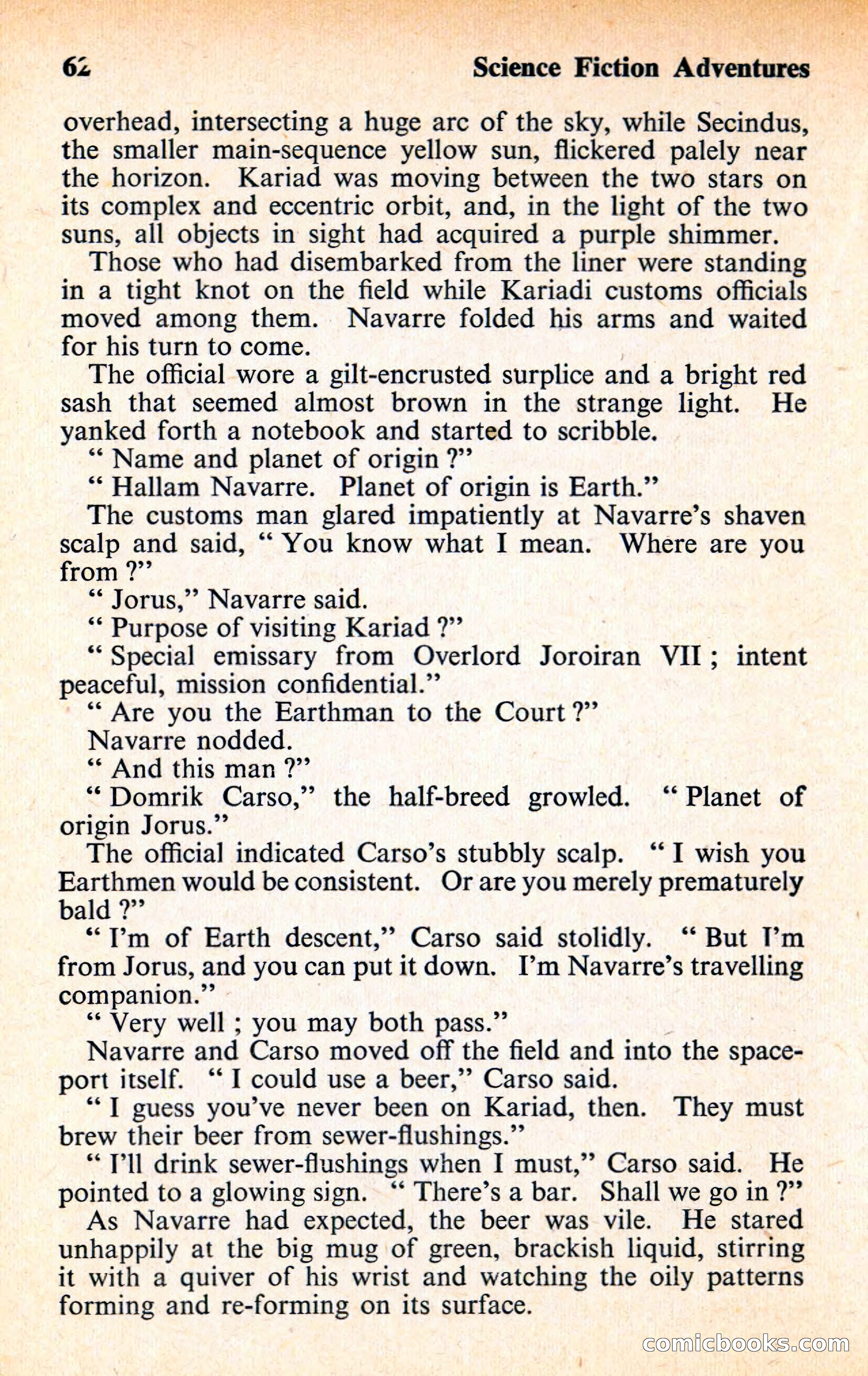 Science Fiction Adventures, Volume 1, No. 1 — page 62 of 118