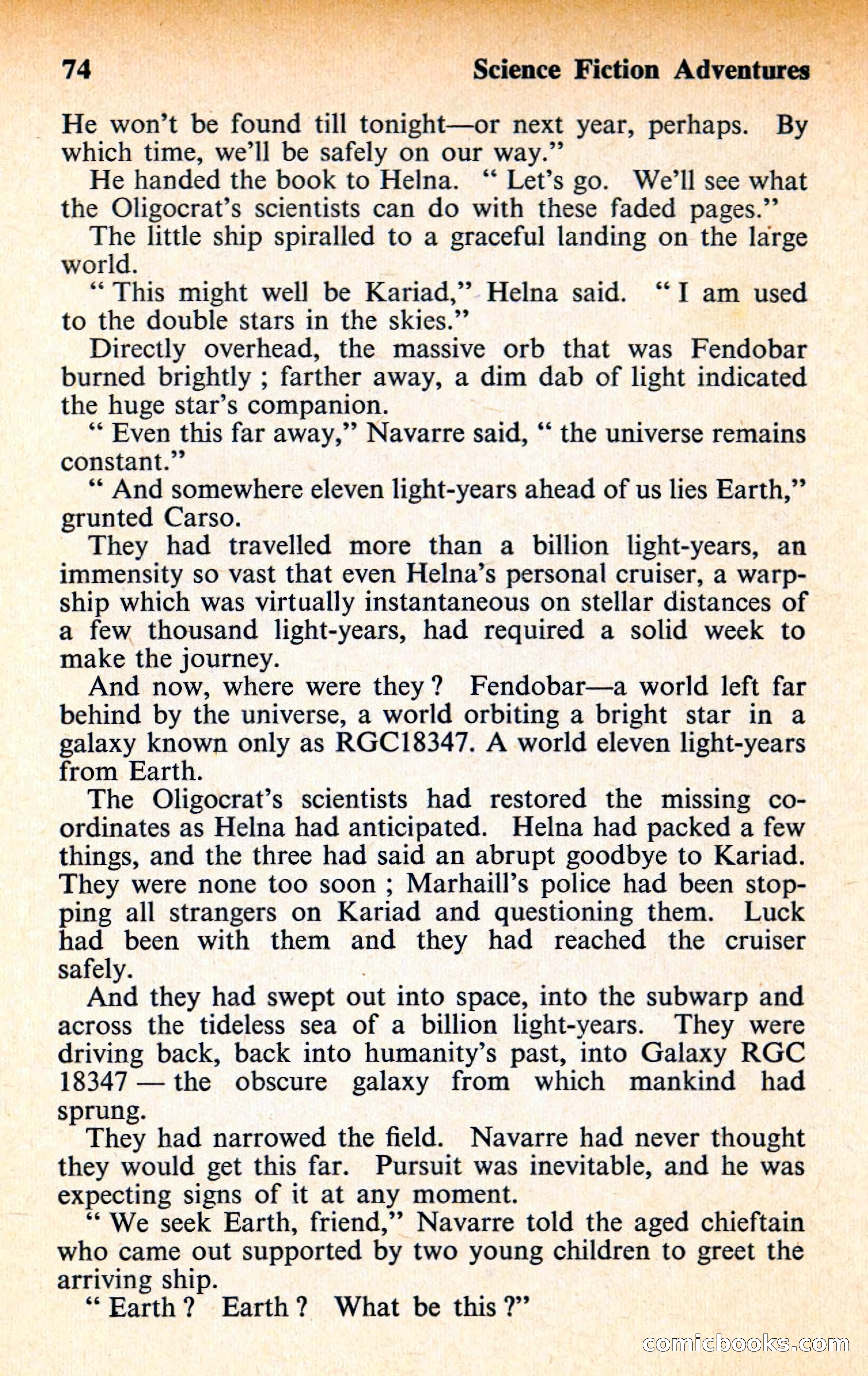 Science Fiction Adventures, Volume 1, No. 1 — page 74 of 118