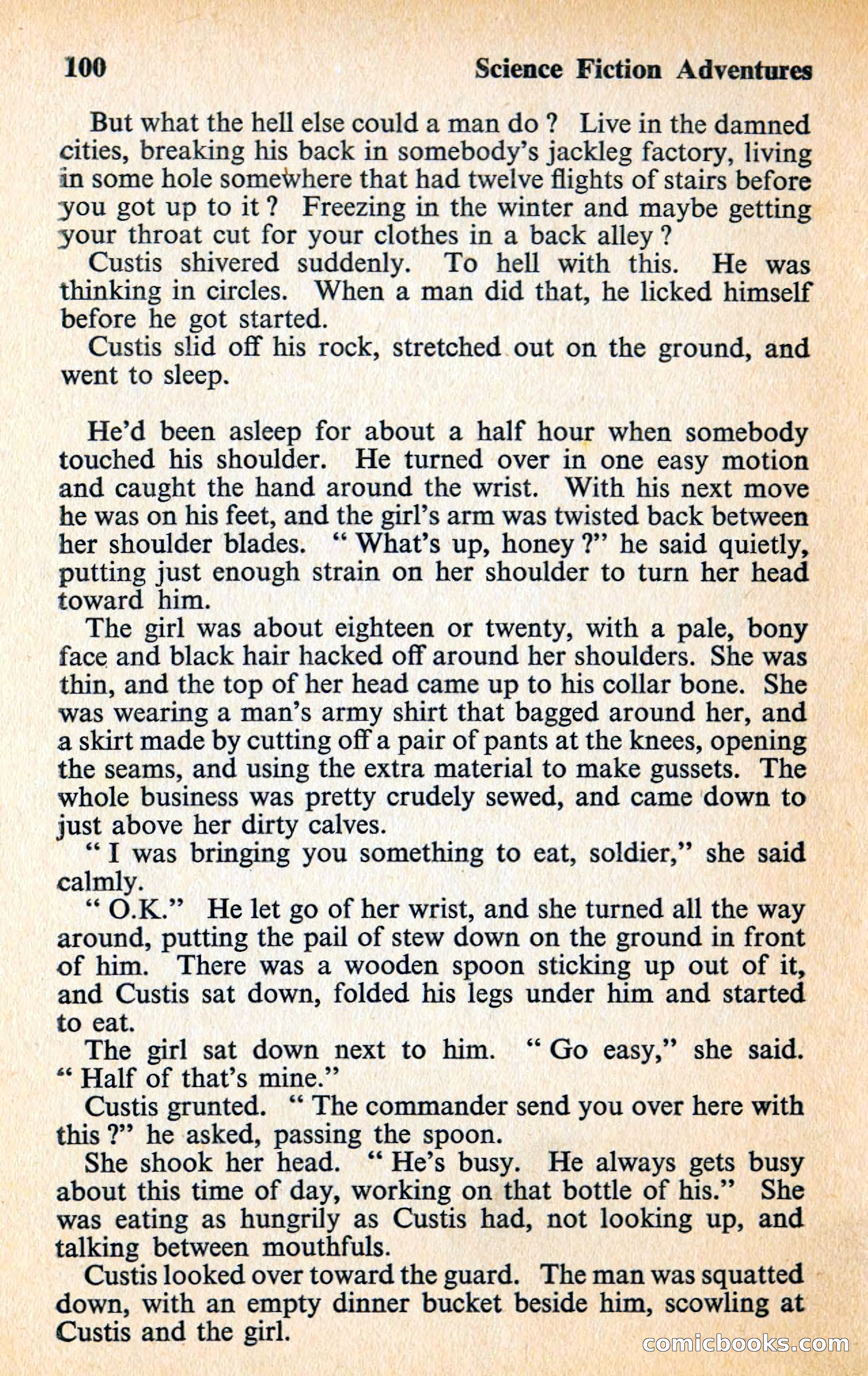 Science Fiction Adventures, Volume 1, No. 1 — page 100 of 118