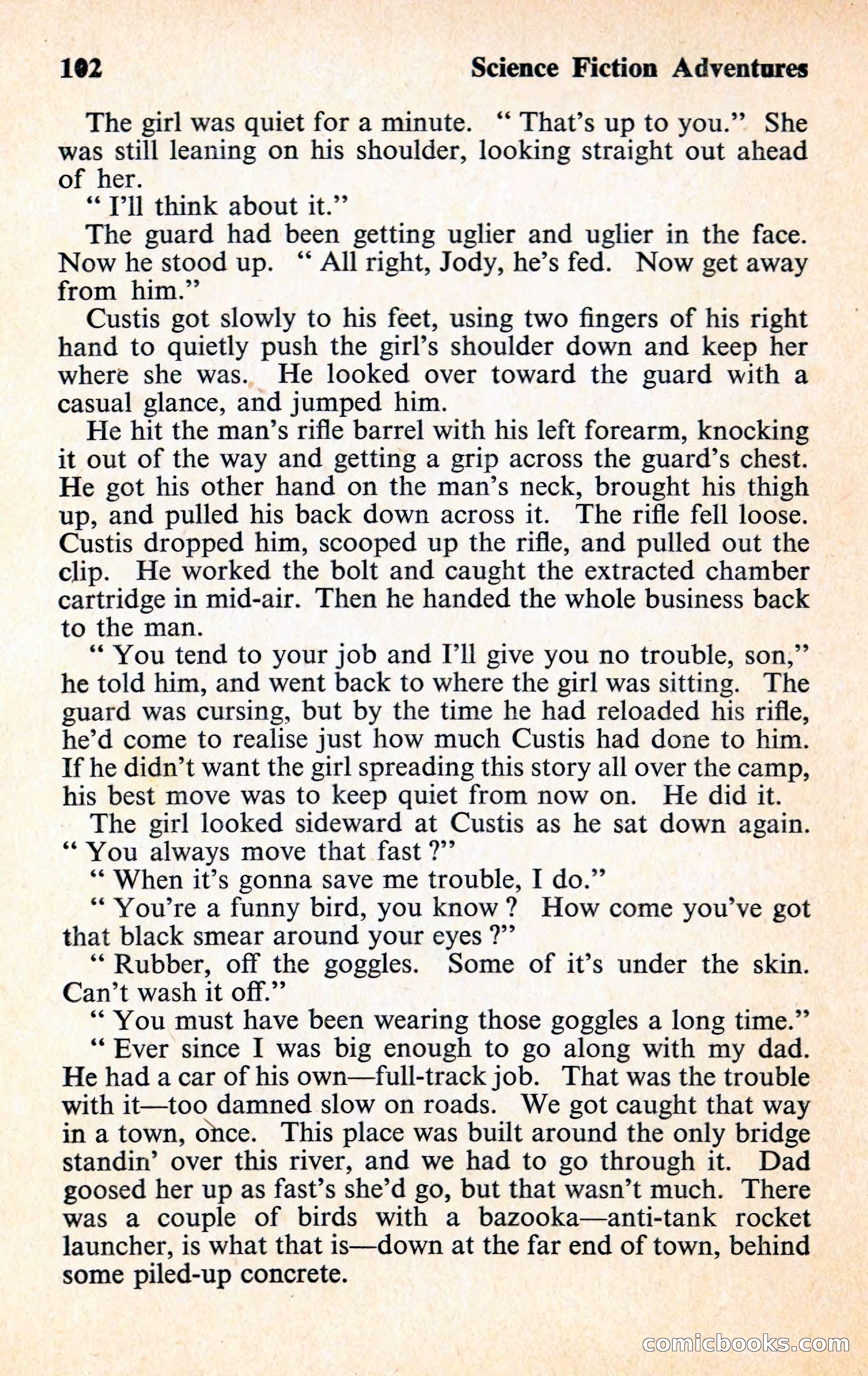Science Fiction Adventures, Volume 1, No. 1 — page 102 of 118