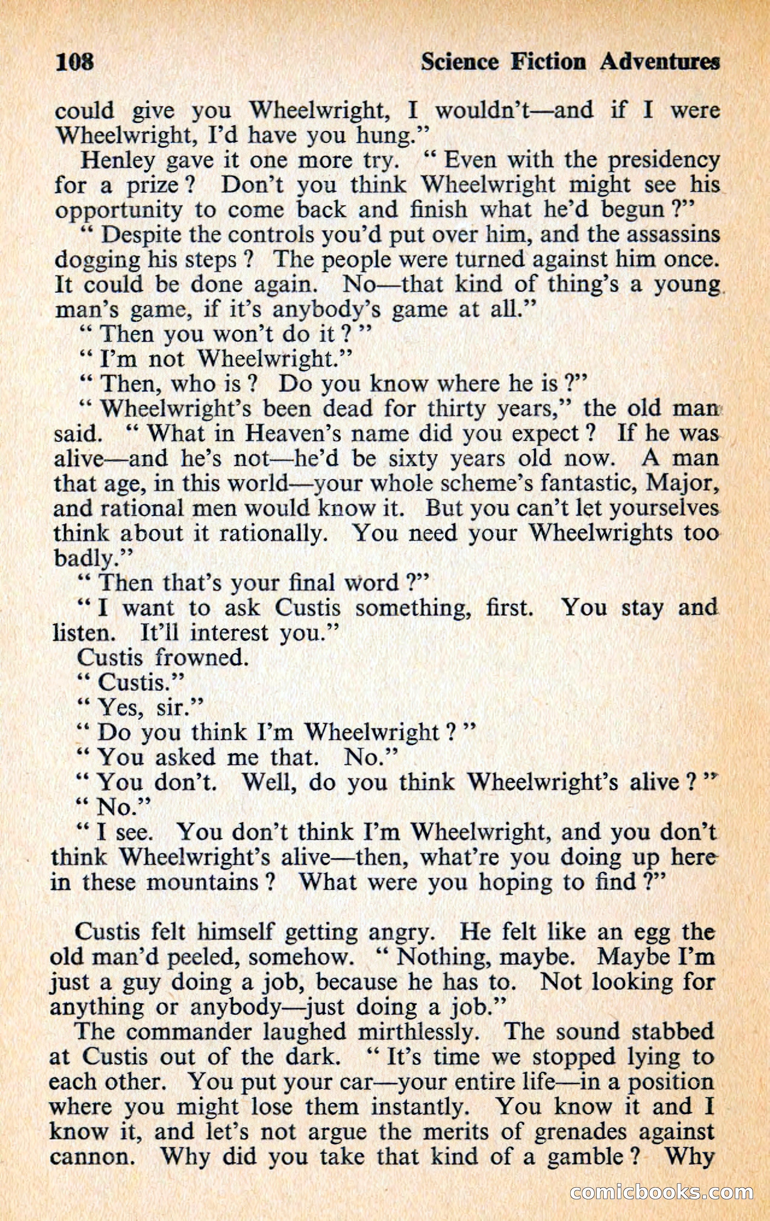 Science Fiction Adventures, Volume 1, No. 1 — page 108 of 118
