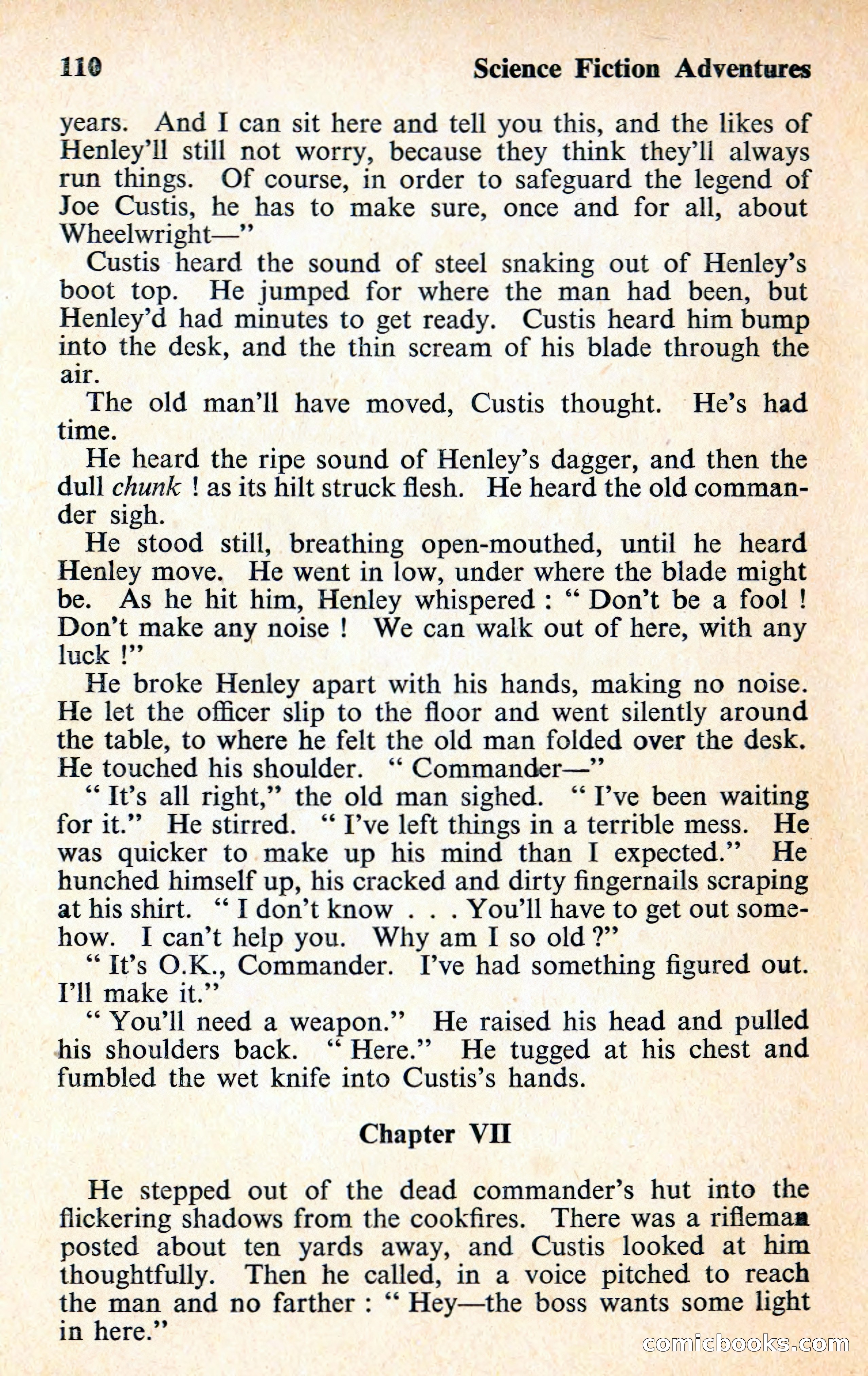 Science Fiction Adventures, Volume 1, No. 1 — page 110 of 118