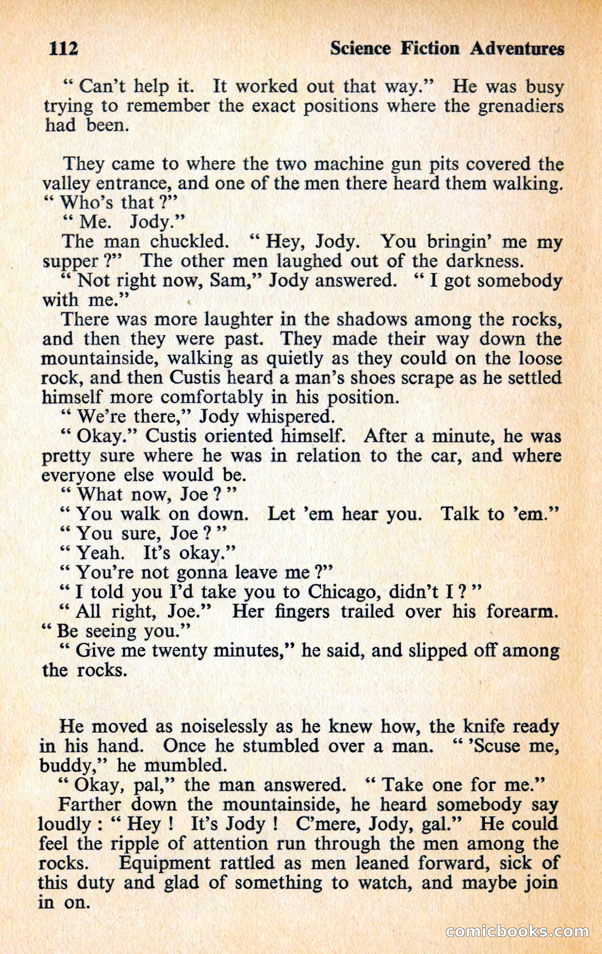 Science Fiction Adventures, Volume 1, No. 1 — page 112 of 118