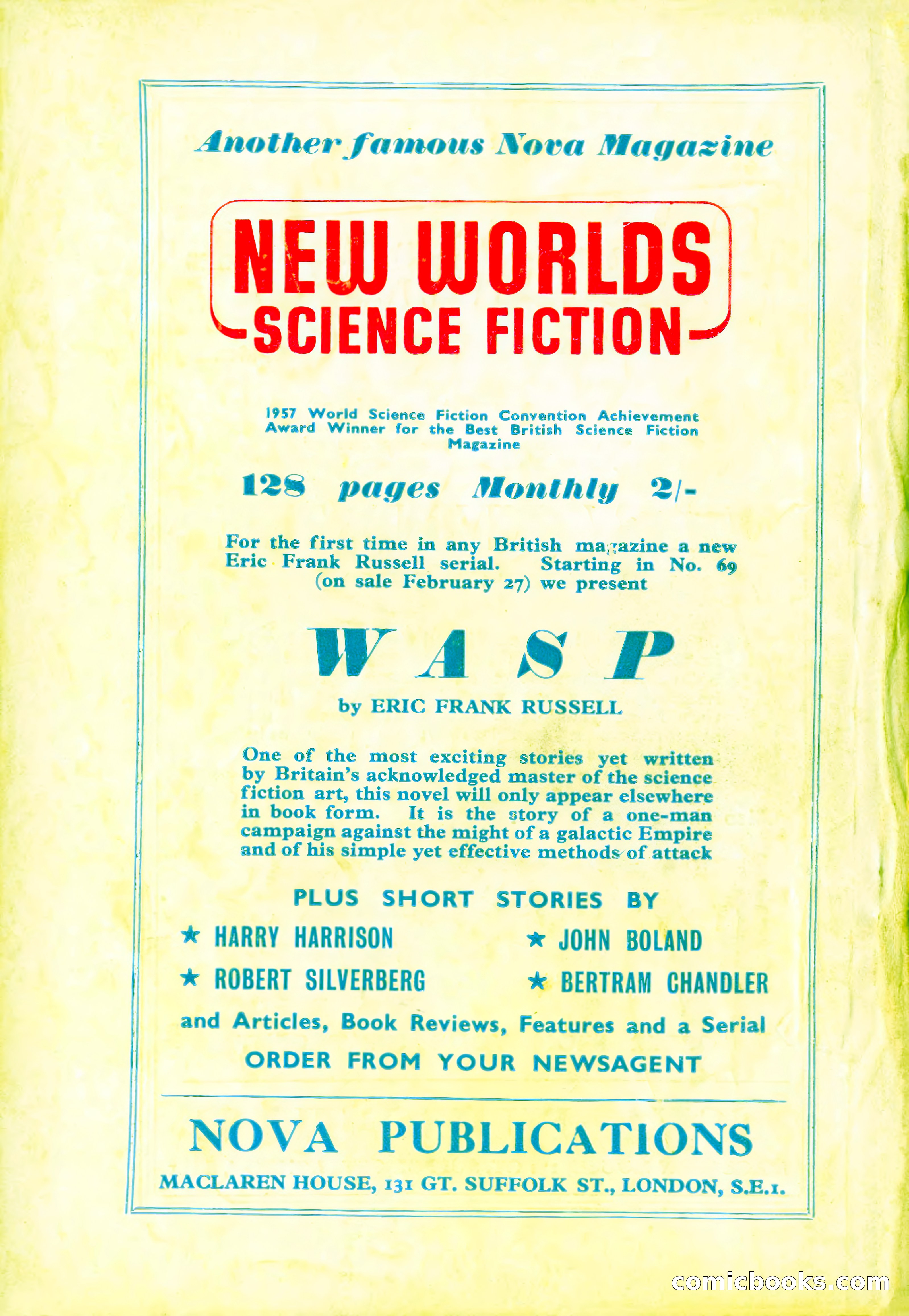 Science Fiction Adventures, Volume 1, No. 1 — page 116 of 118