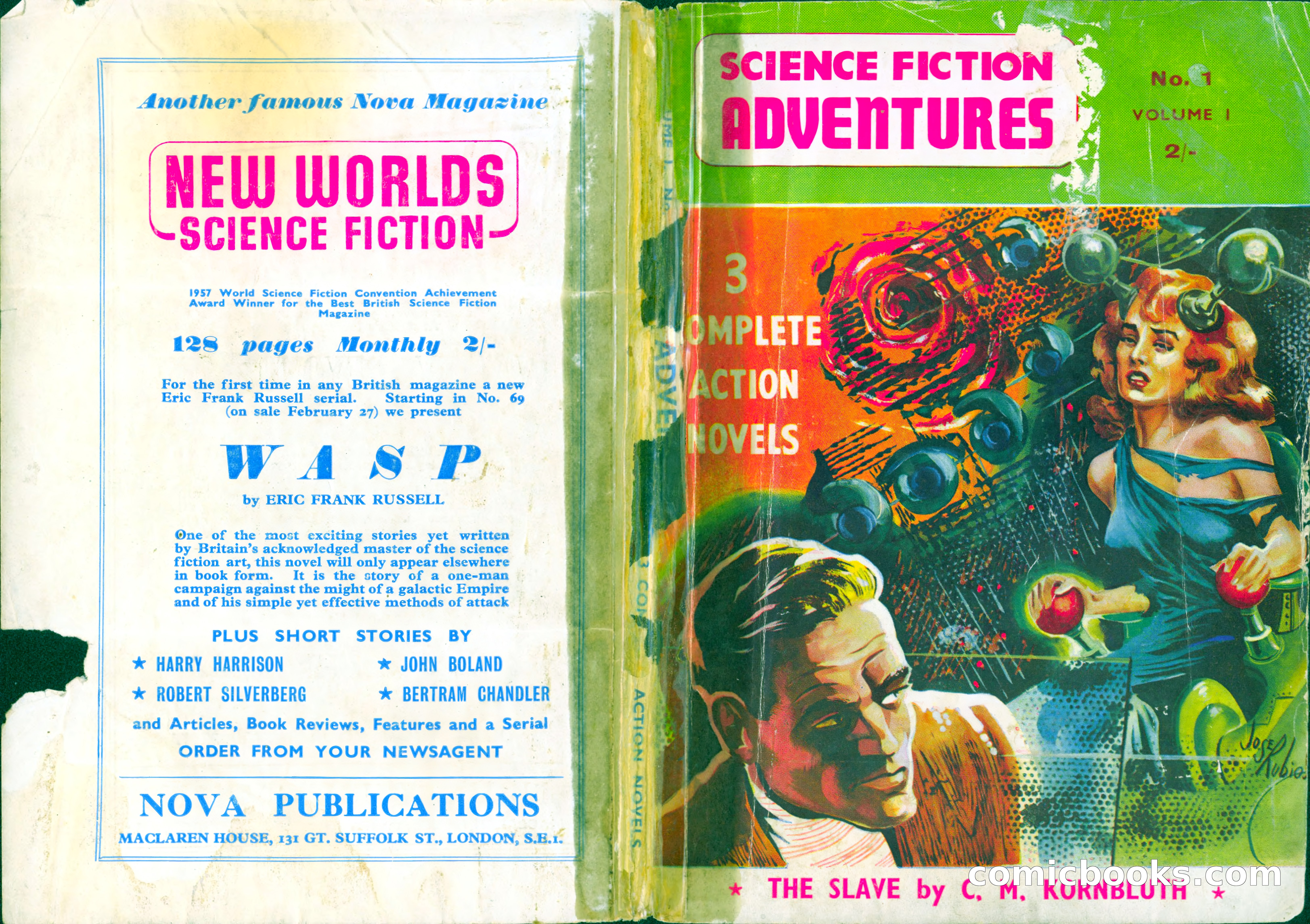 Science Fiction Adventures, Volume 1, No. 1 — page 118 of 118