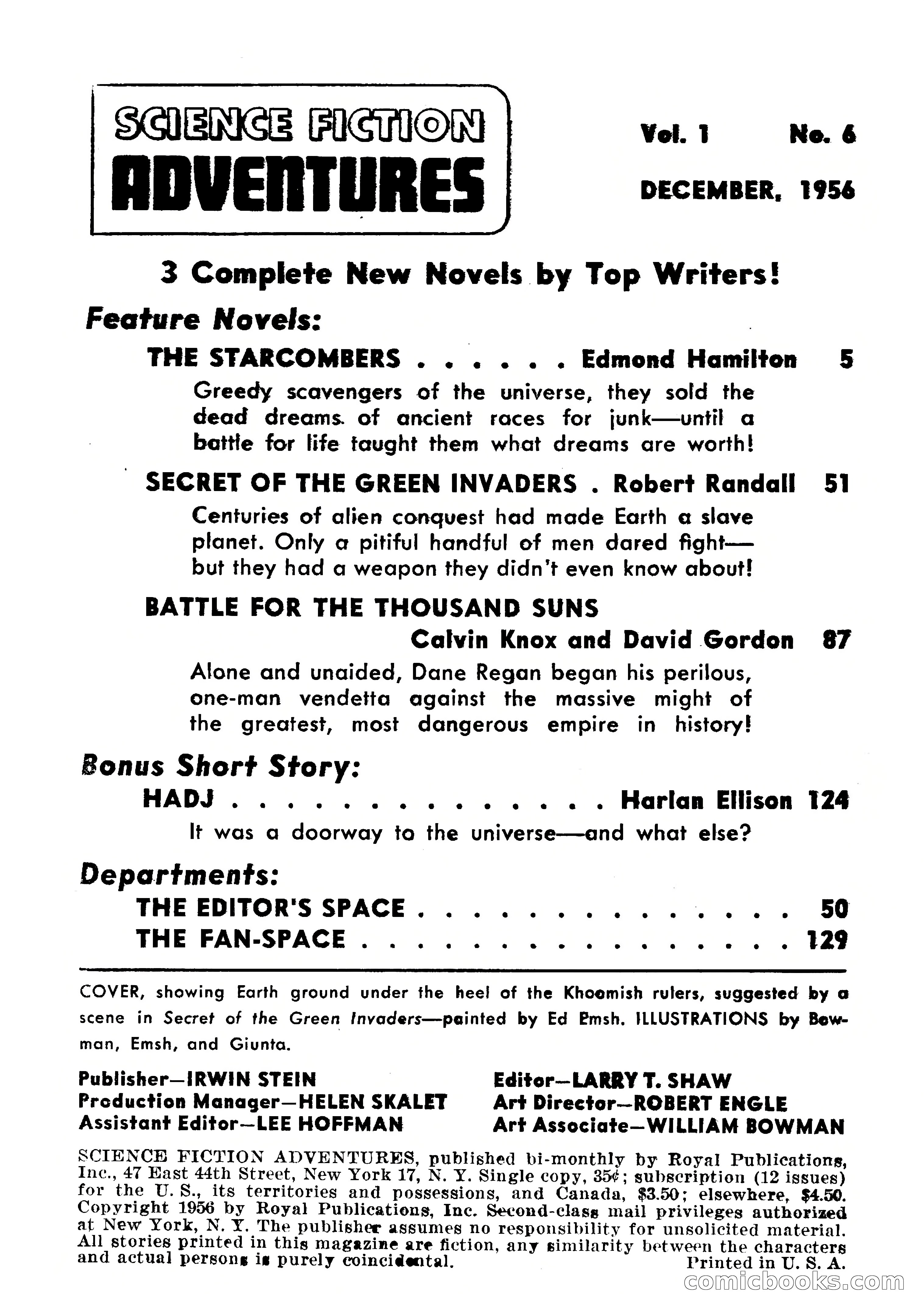 Science Fiction Adventures, December 1956 — page 4 of 132