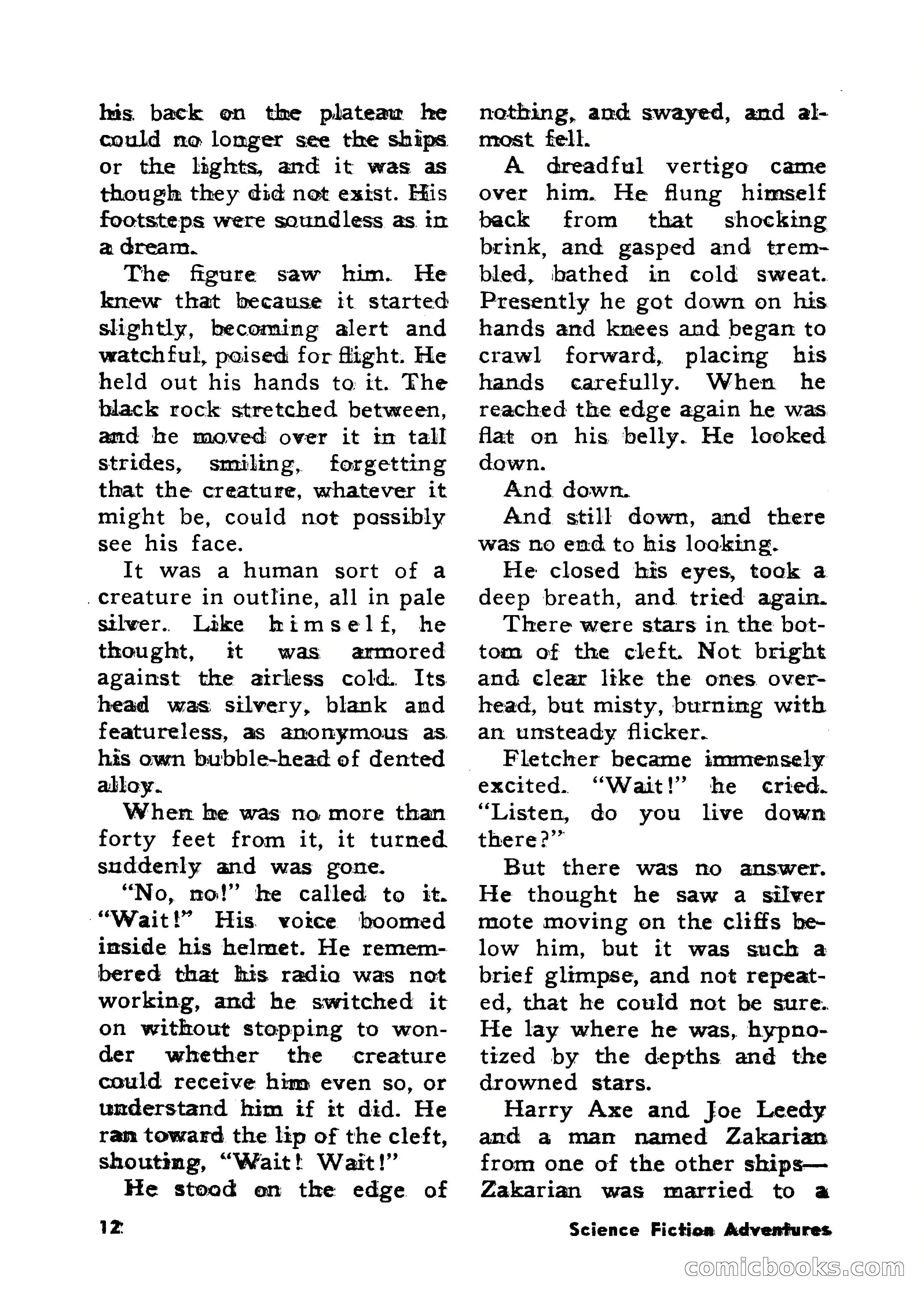 Science Fiction Adventures, December 1956 — page 12 of 132