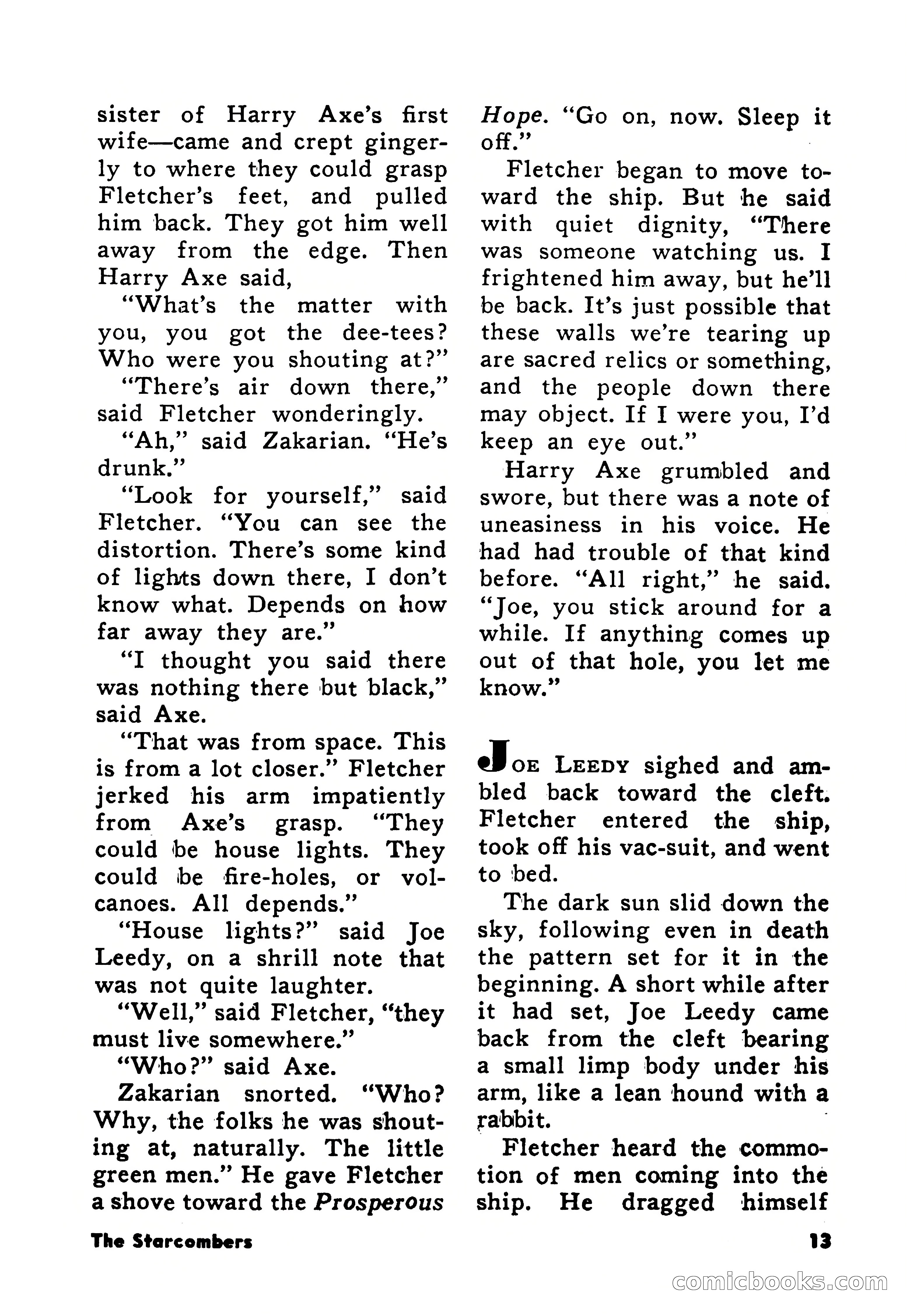 Science Fiction Adventures, December 1956 — page 13 of 132
