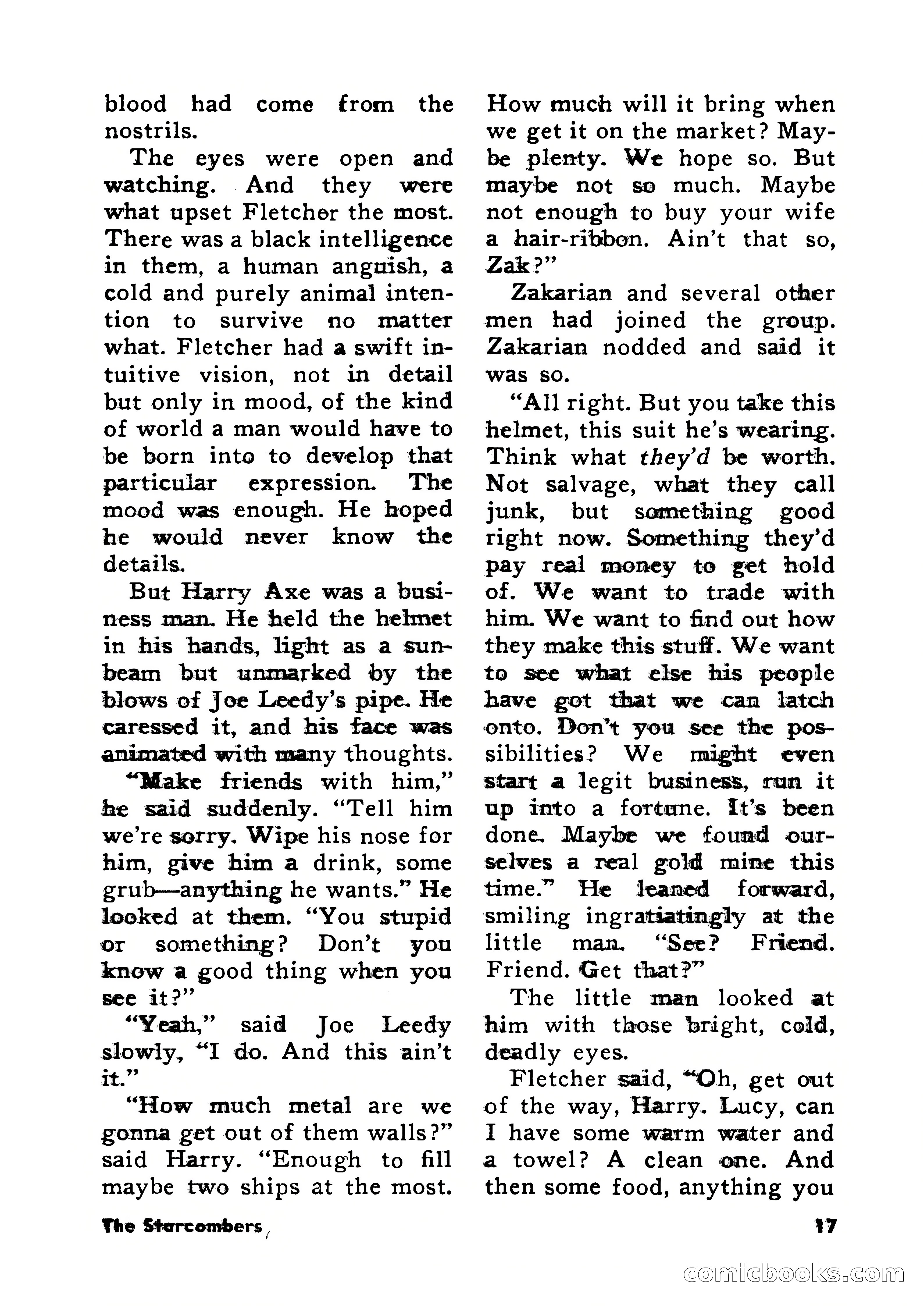 Science Fiction Adventures, December 1956 — page 17 of 132