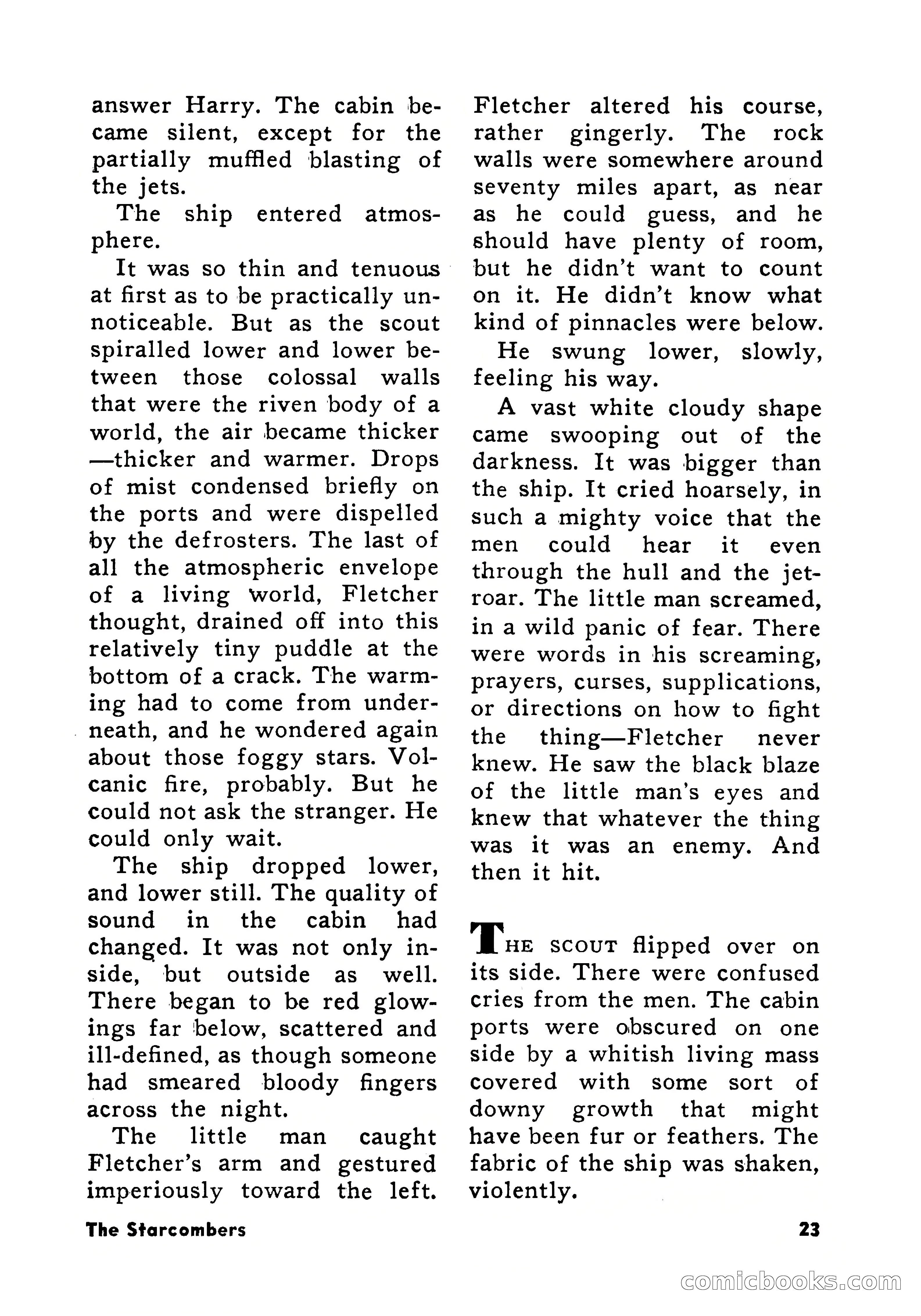 Science Fiction Adventures, December 1956 — page 23 of 132