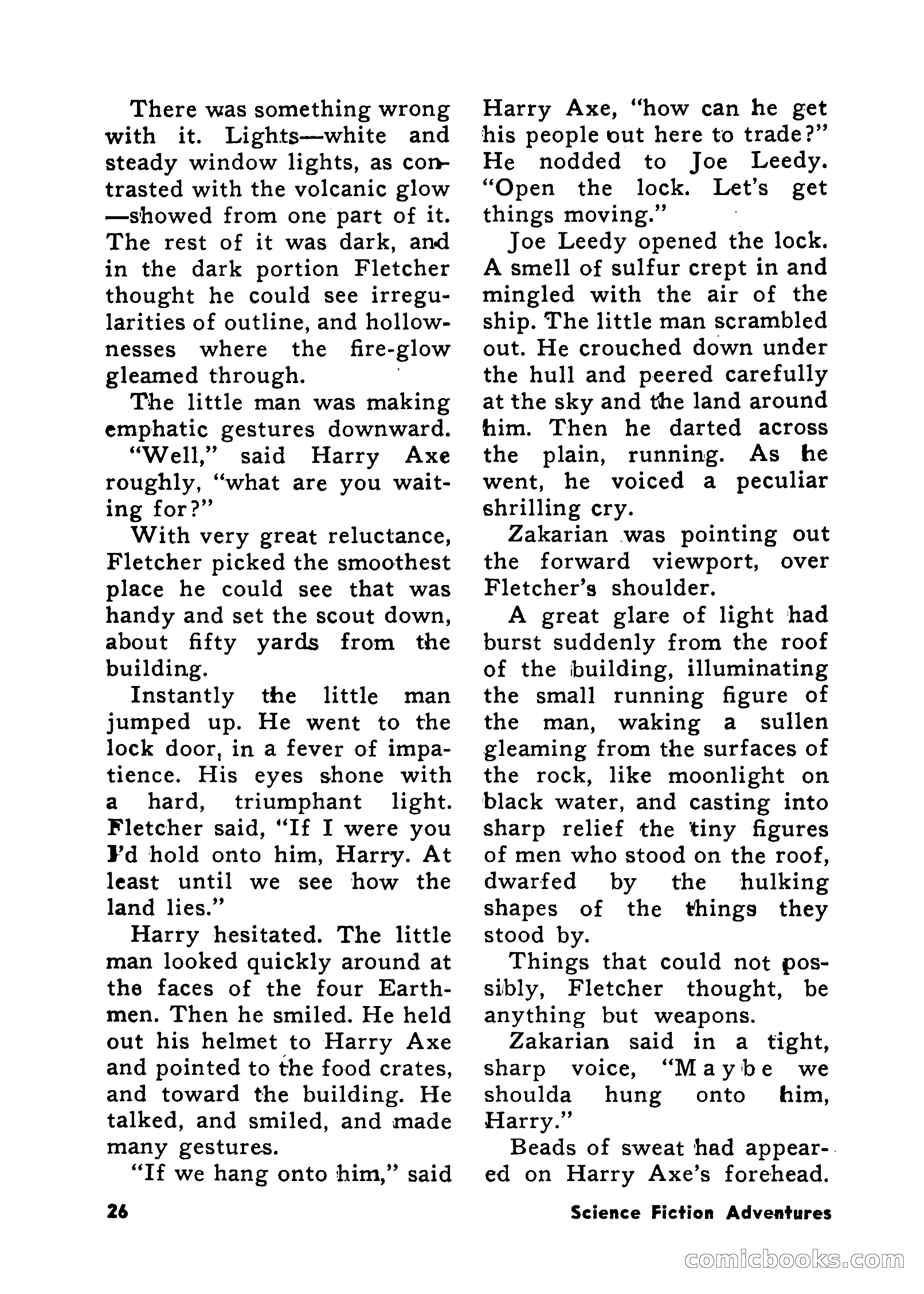 Science Fiction Adventures, December 1956 — page 26 of 132