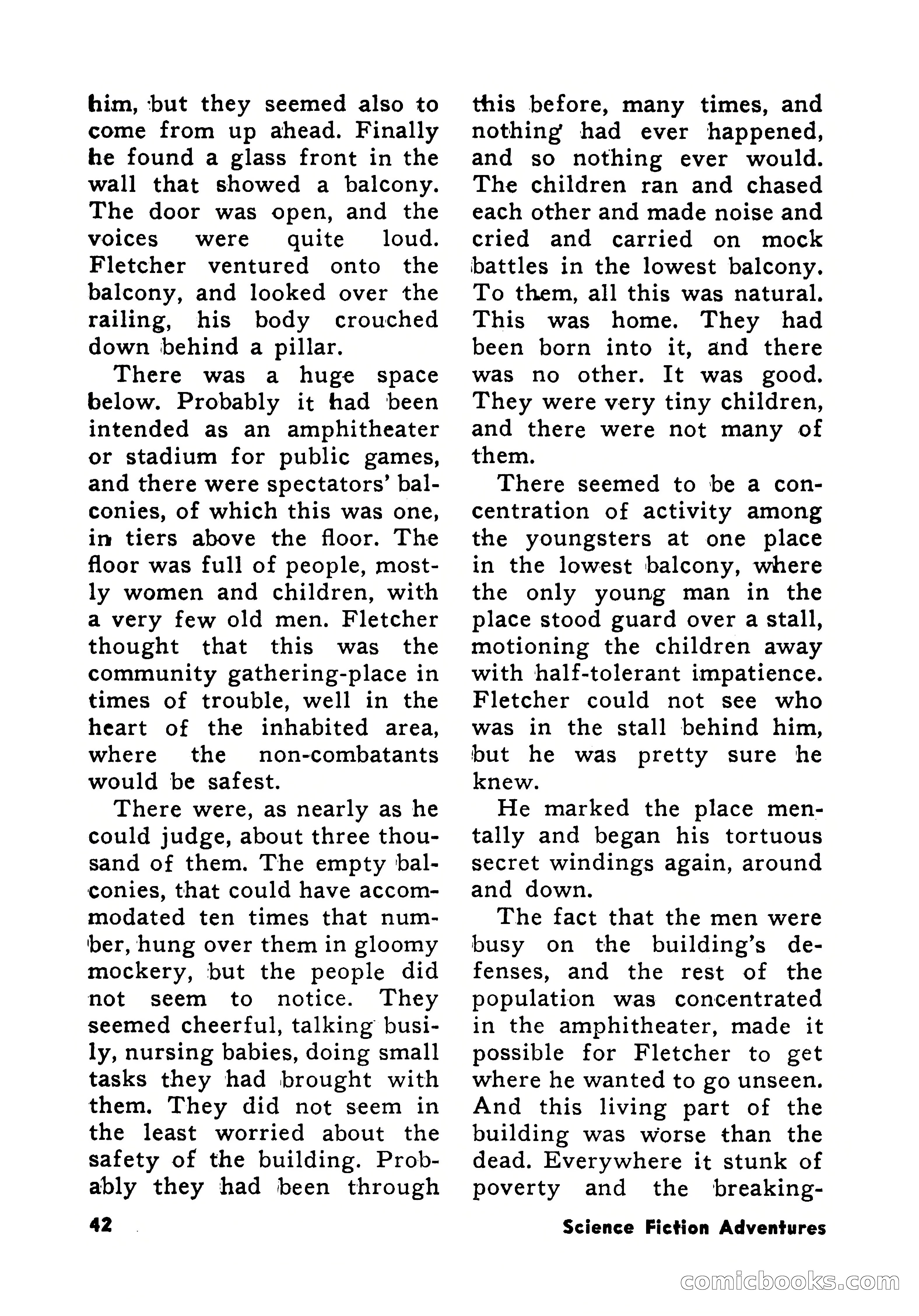 Science Fiction Adventures, December 1956 — page 42 of 132