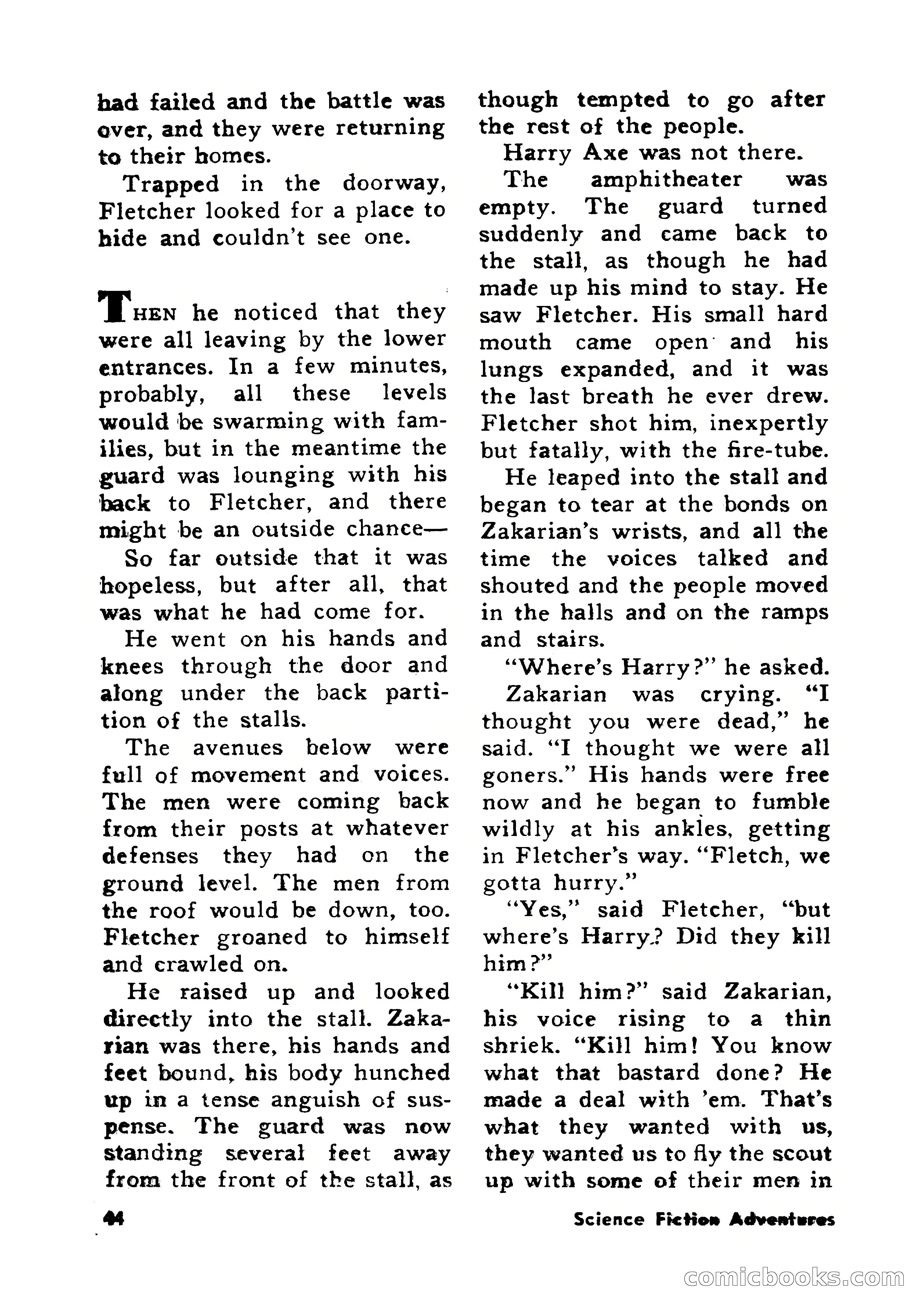 Science Fiction Adventures, December 1956 — page 44 of 132