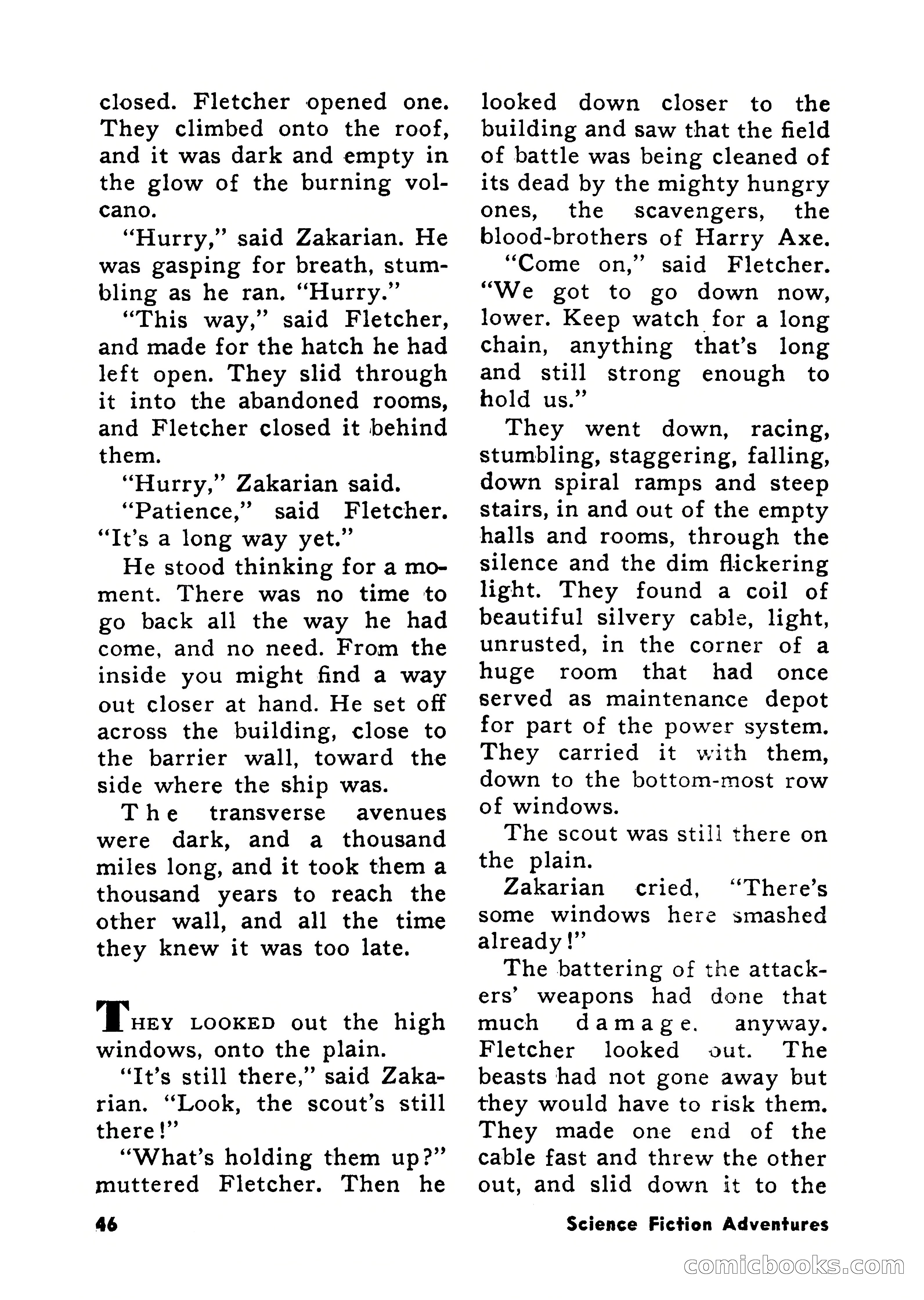 Science Fiction Adventures, December 1956 — page 46 of 132