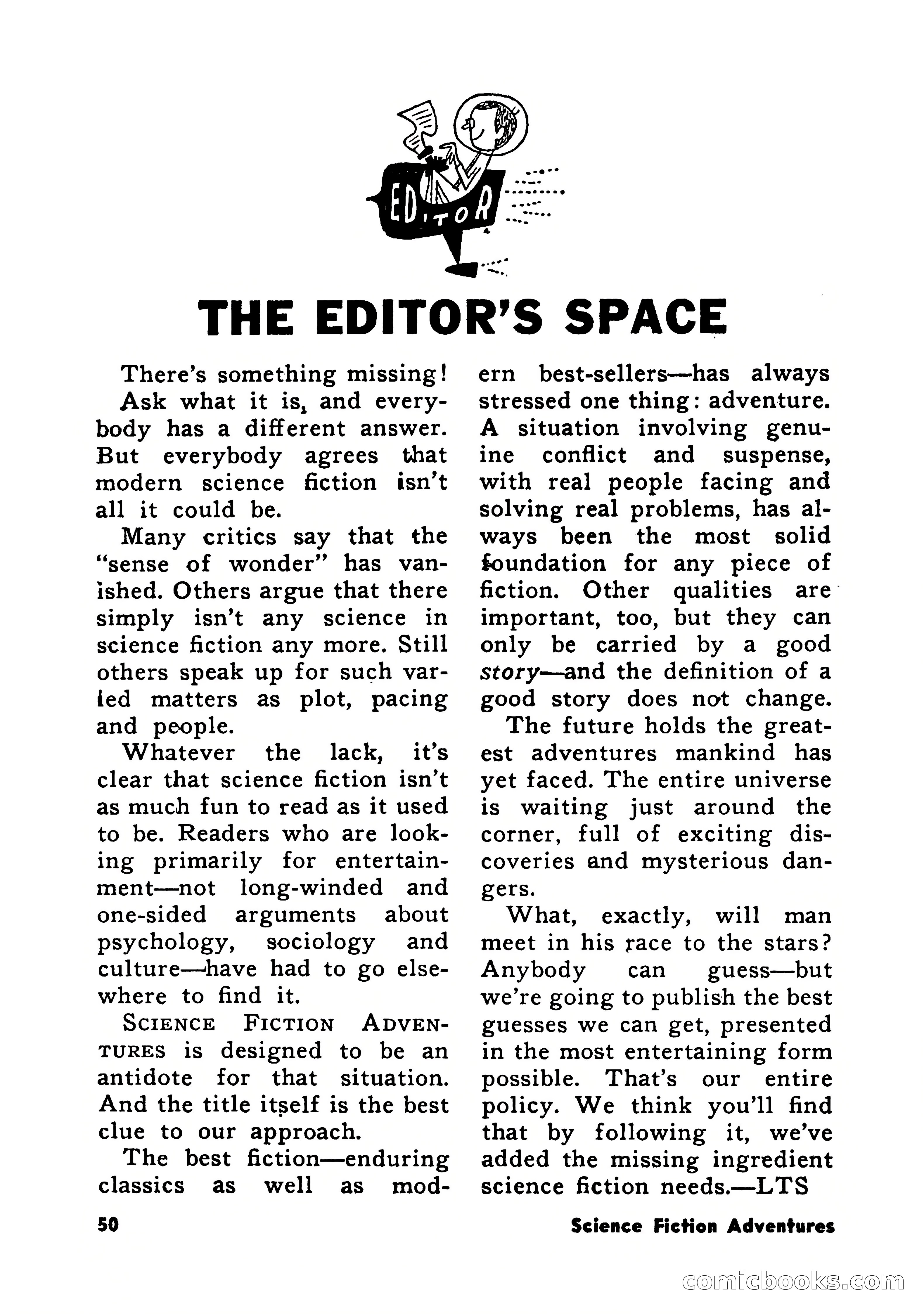 Science Fiction Adventures, December 1956 — page 50 of 132
