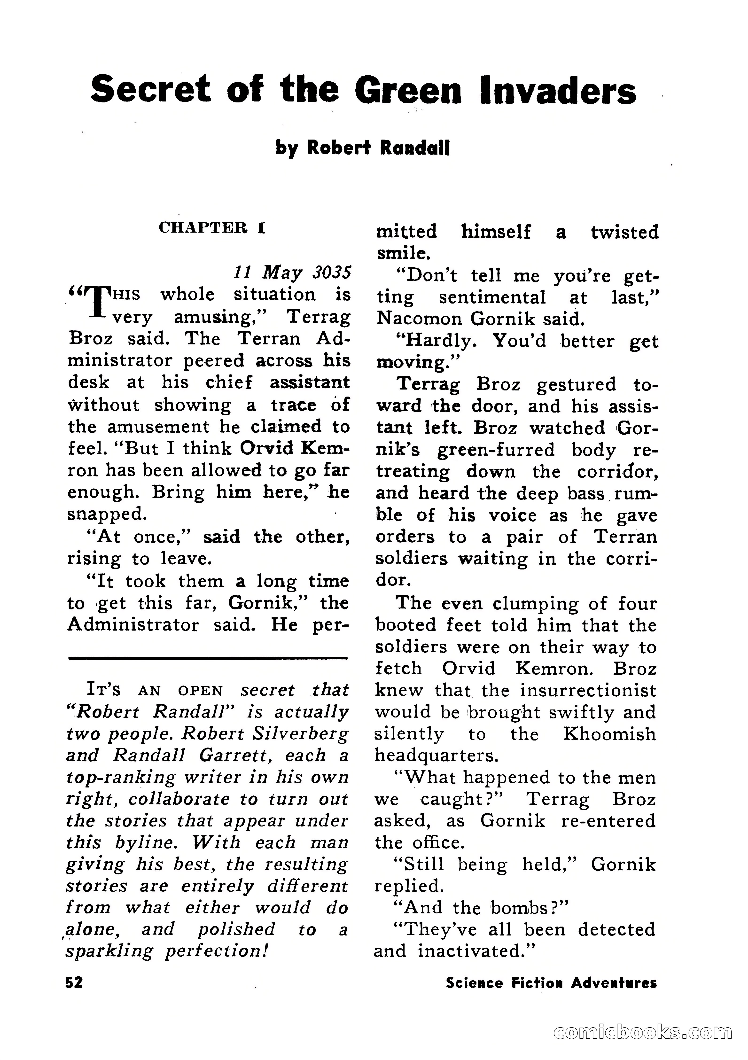 Science Fiction Adventures, December 1956 — page 52 of 132