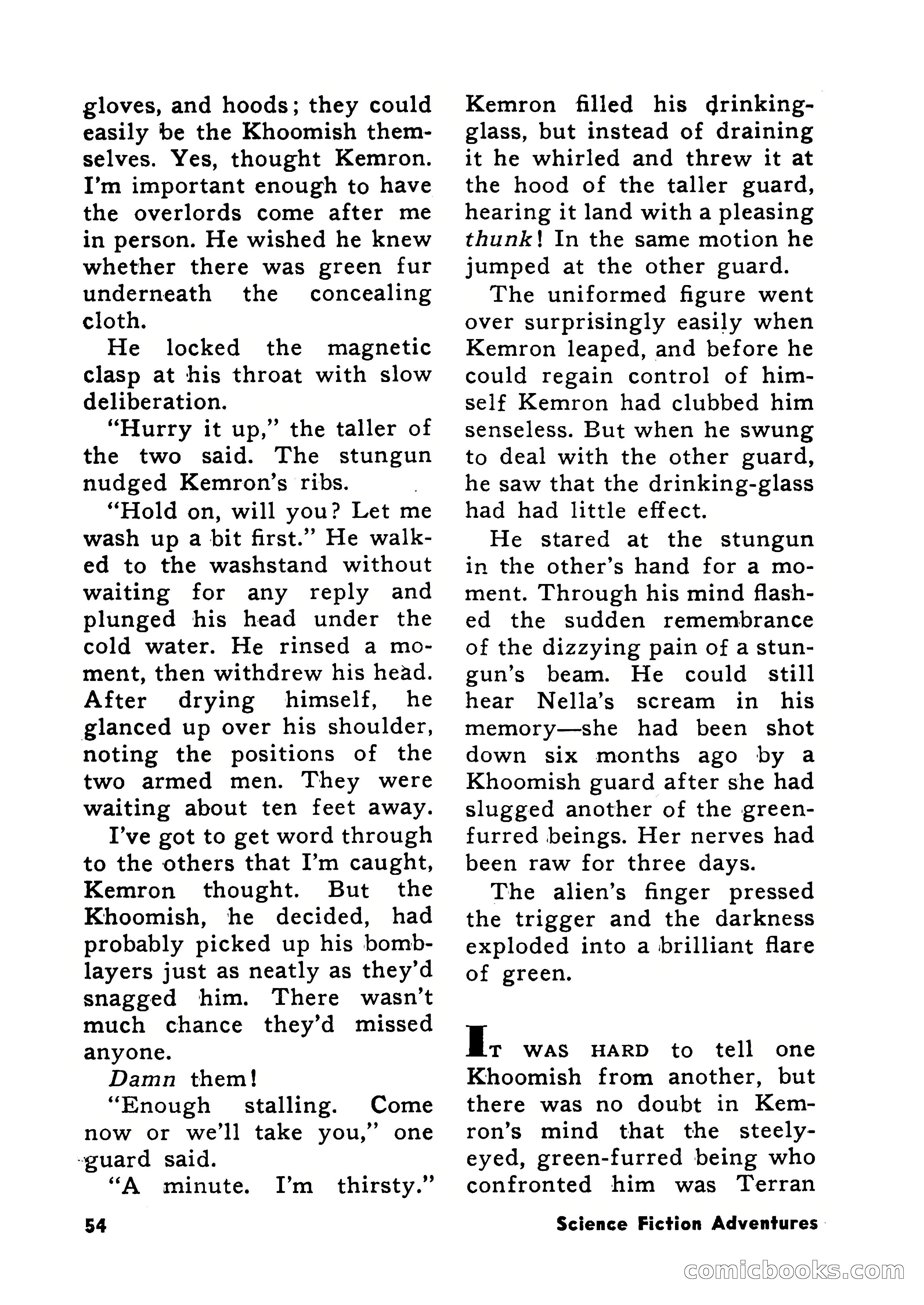 Science Fiction Adventures, December 1956 — page 54 of 132
