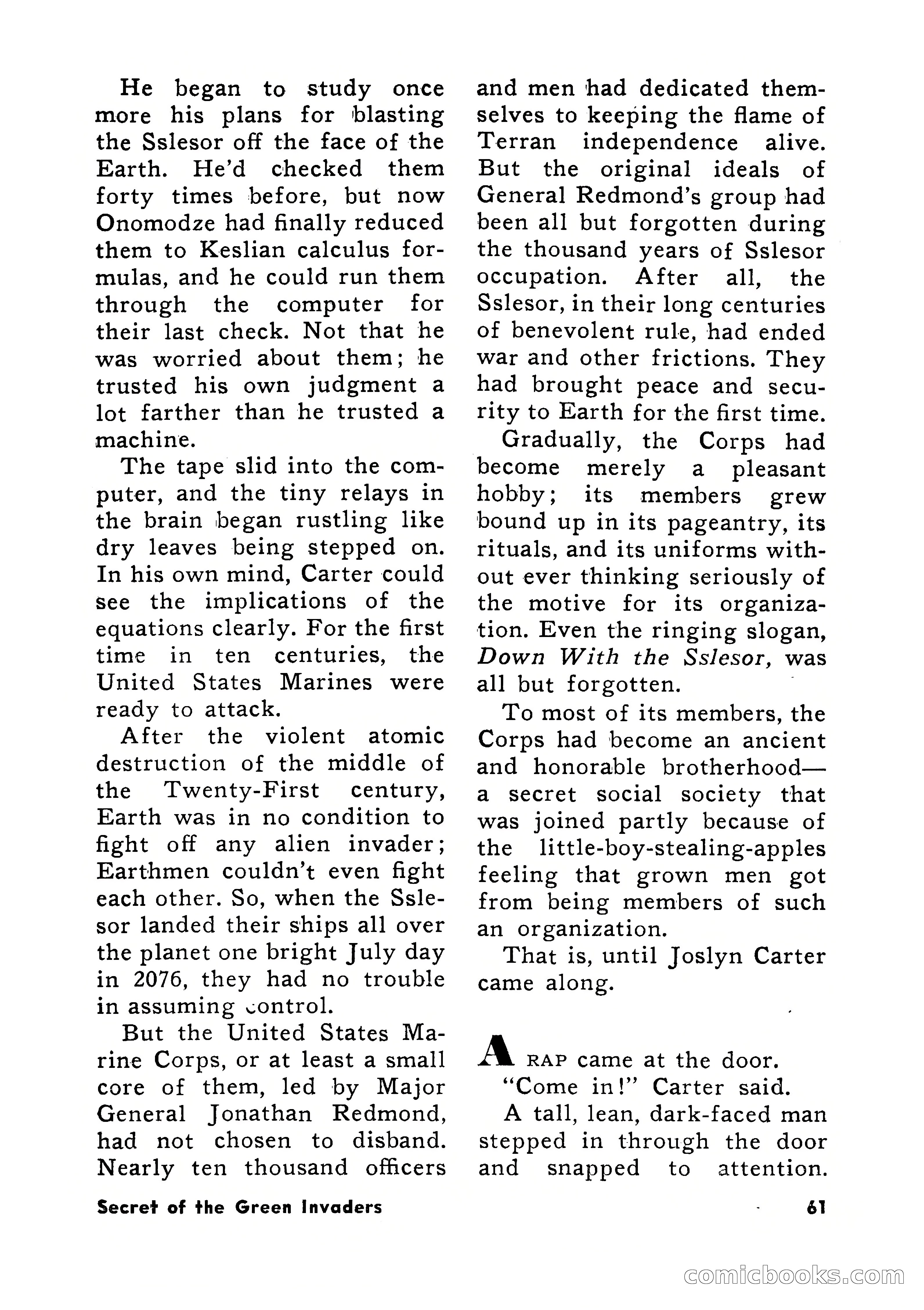 Science Fiction Adventures, December 1956 — page 61 of 132