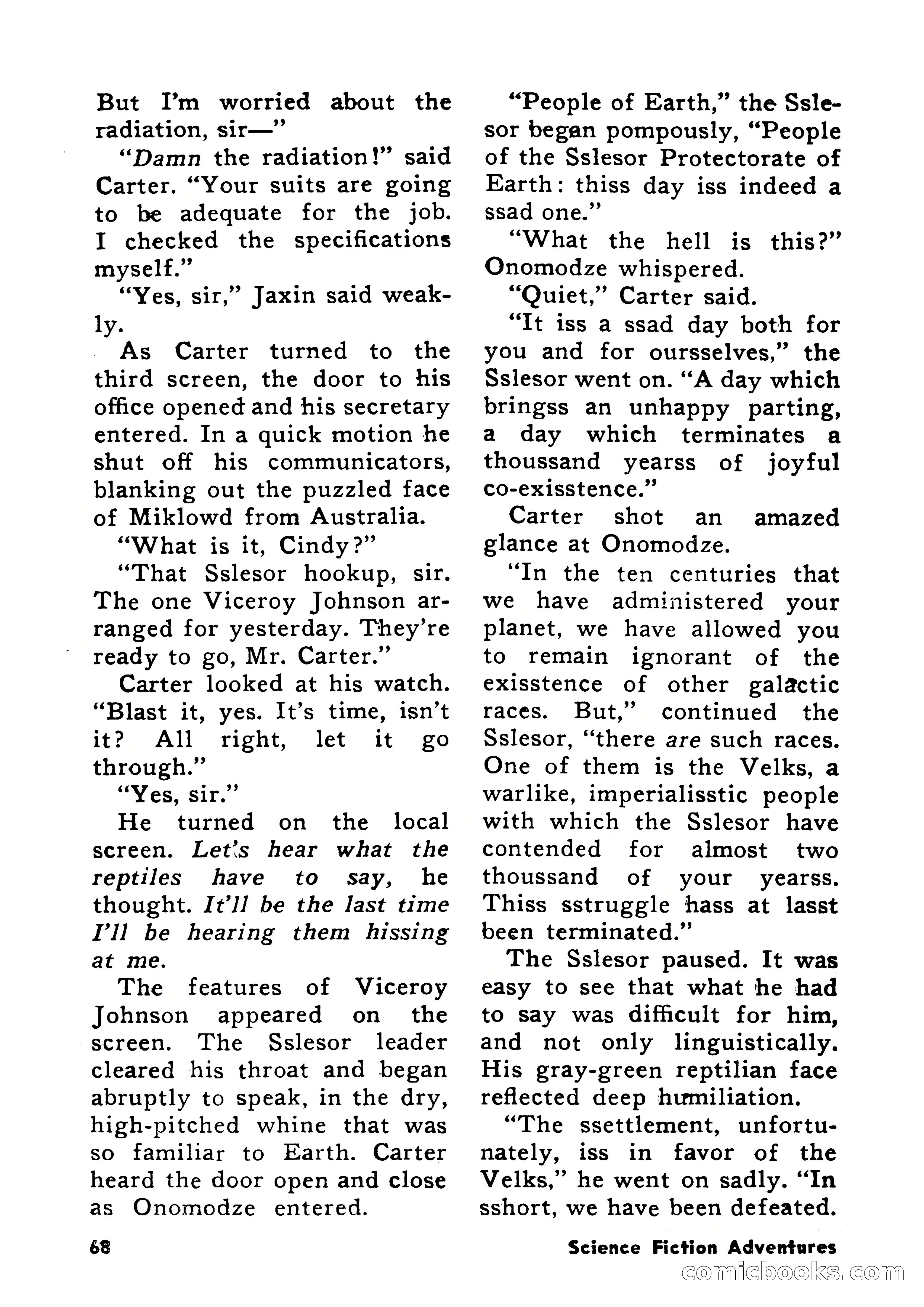 Science Fiction Adventures, December 1956 — page 68 of 132