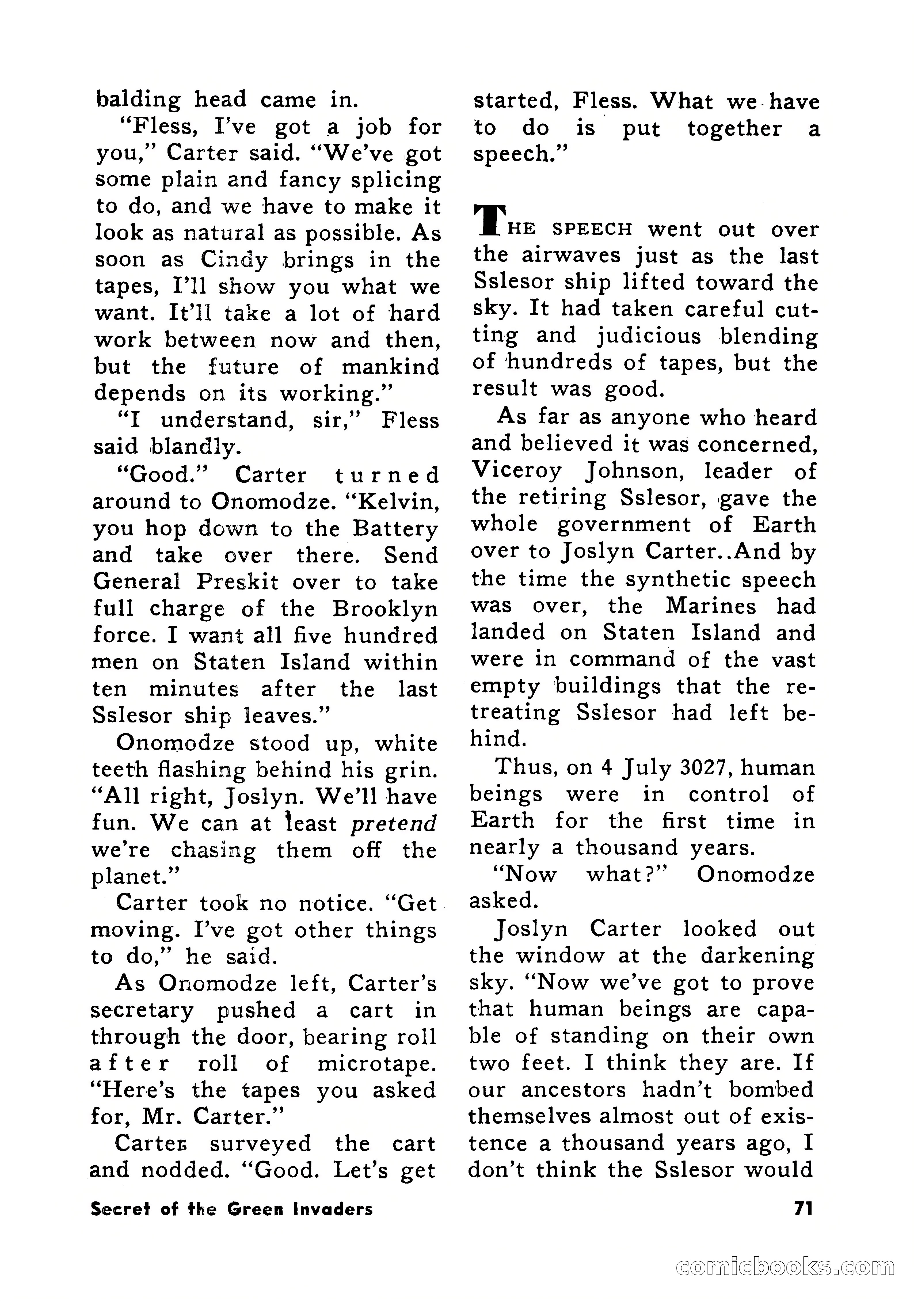 Science Fiction Adventures, December 1956 — page 71 of 132