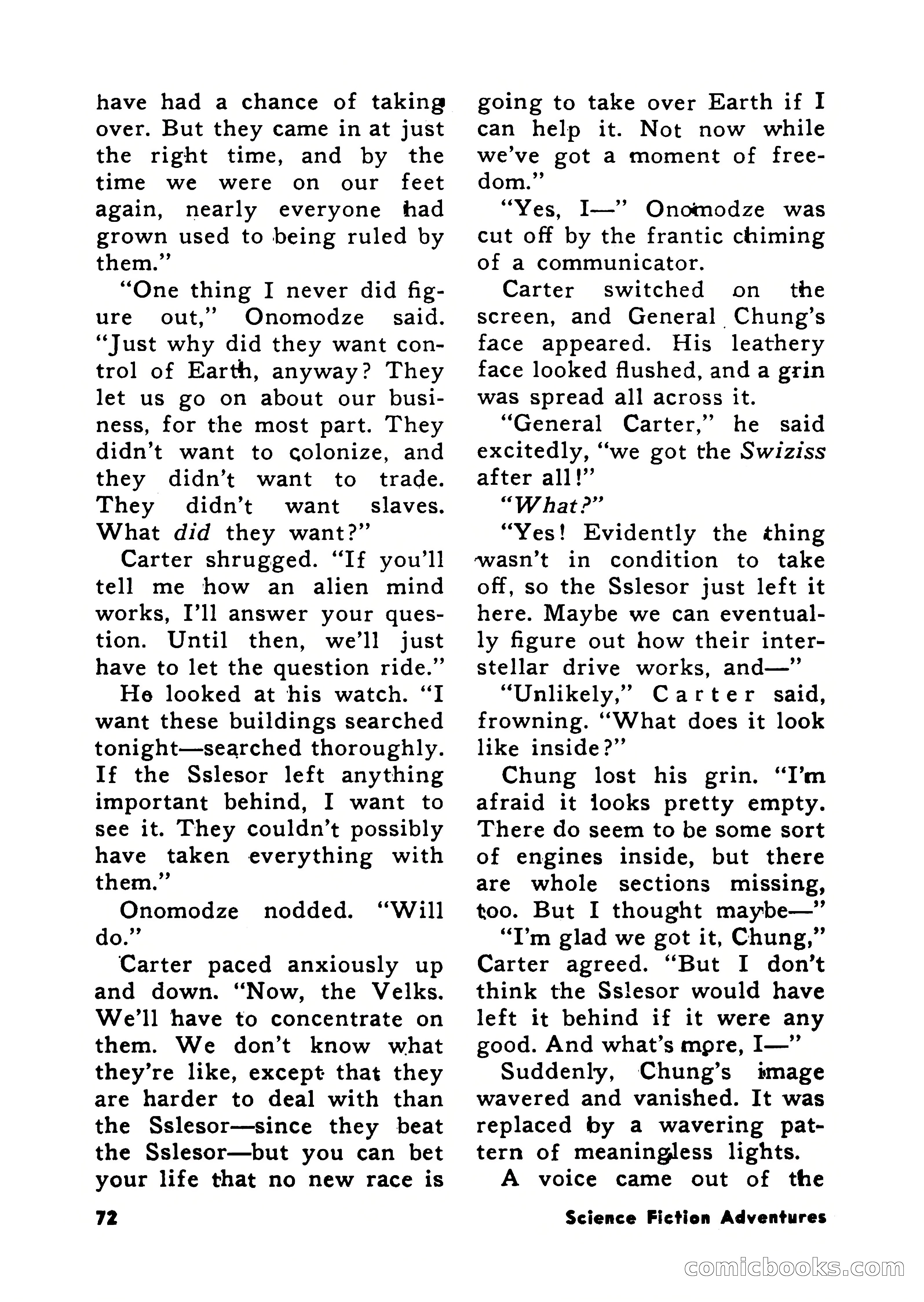 Science Fiction Adventures, December 1956 — page 72 of 132