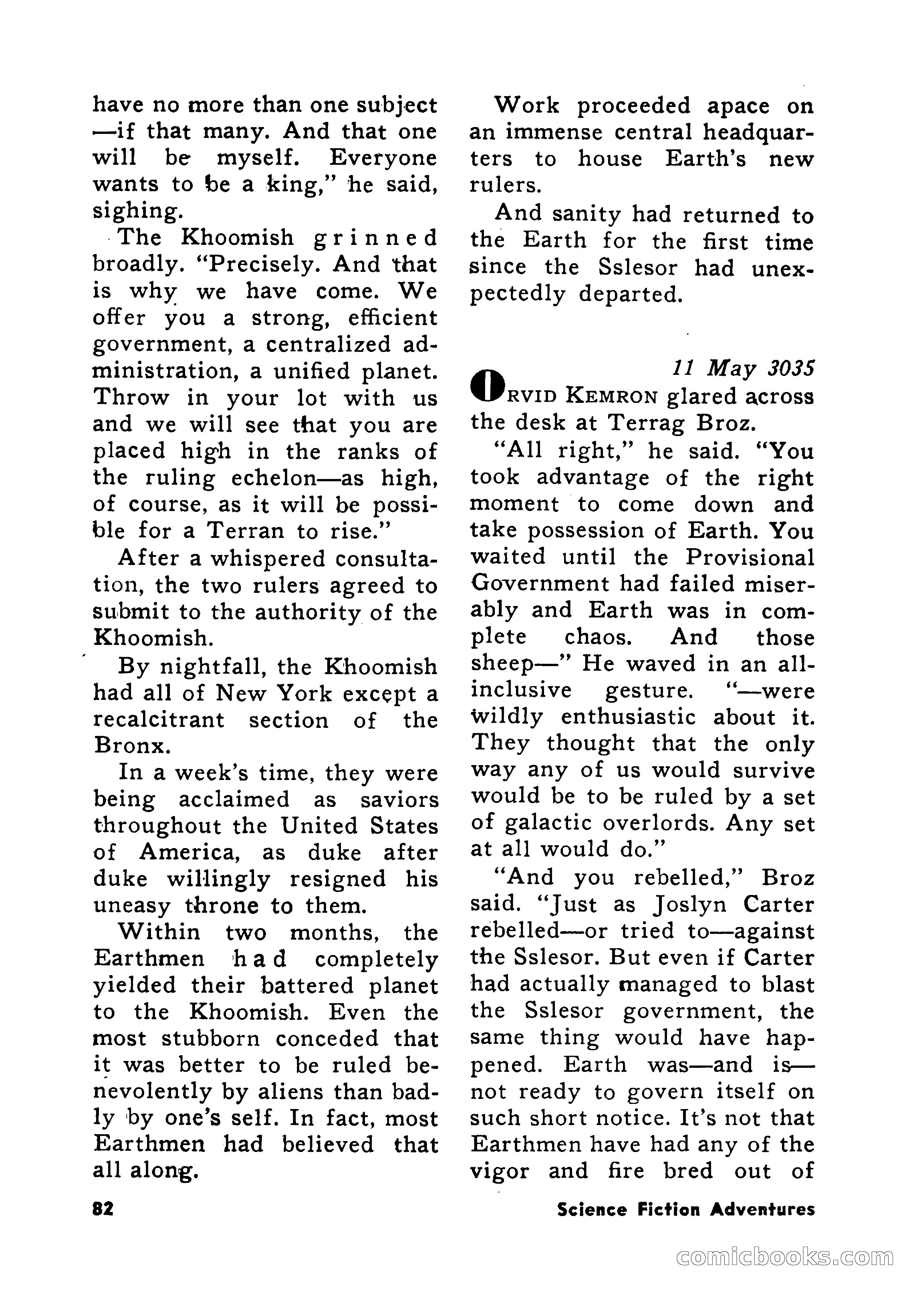 Science Fiction Adventures, December 1956 — page 82 of 132