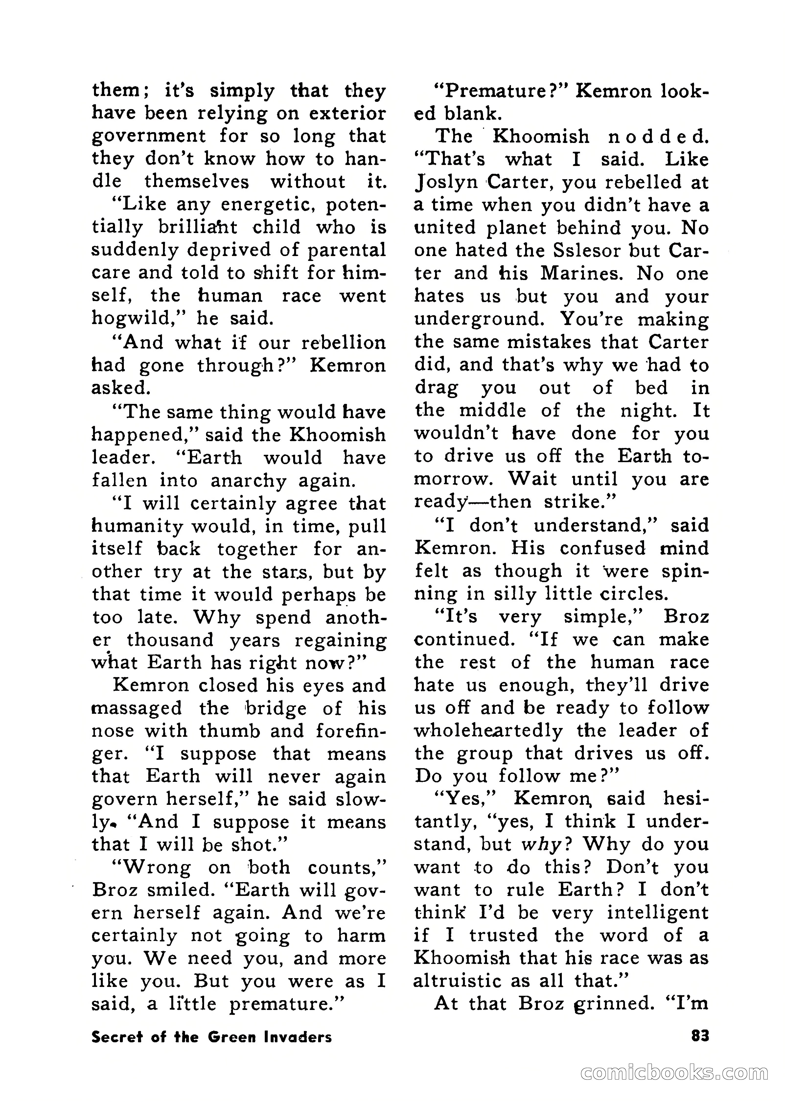 Science Fiction Adventures, December 1956 — page 83 of 132