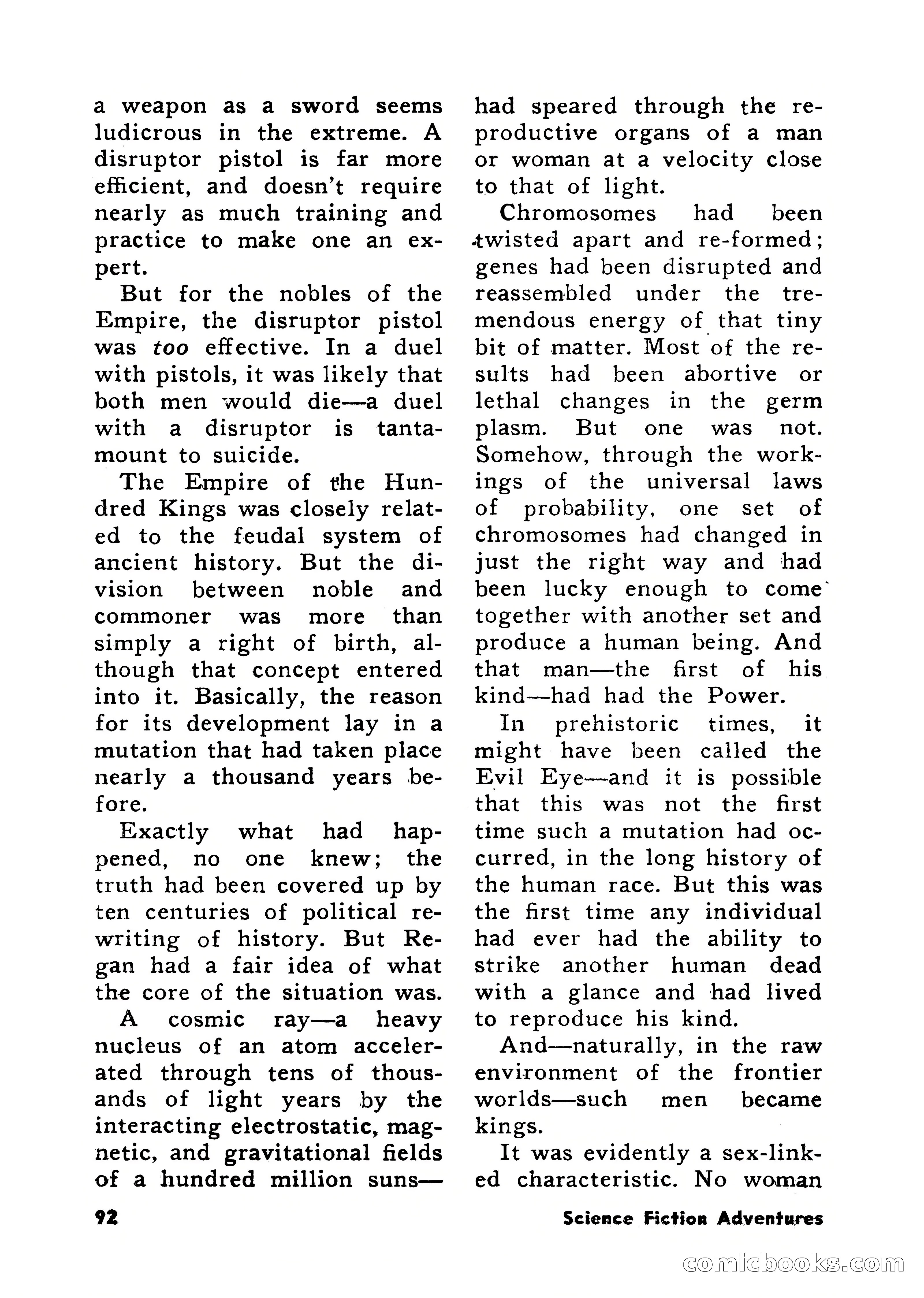 Science Fiction Adventures, December 1956 — page 92 of 132