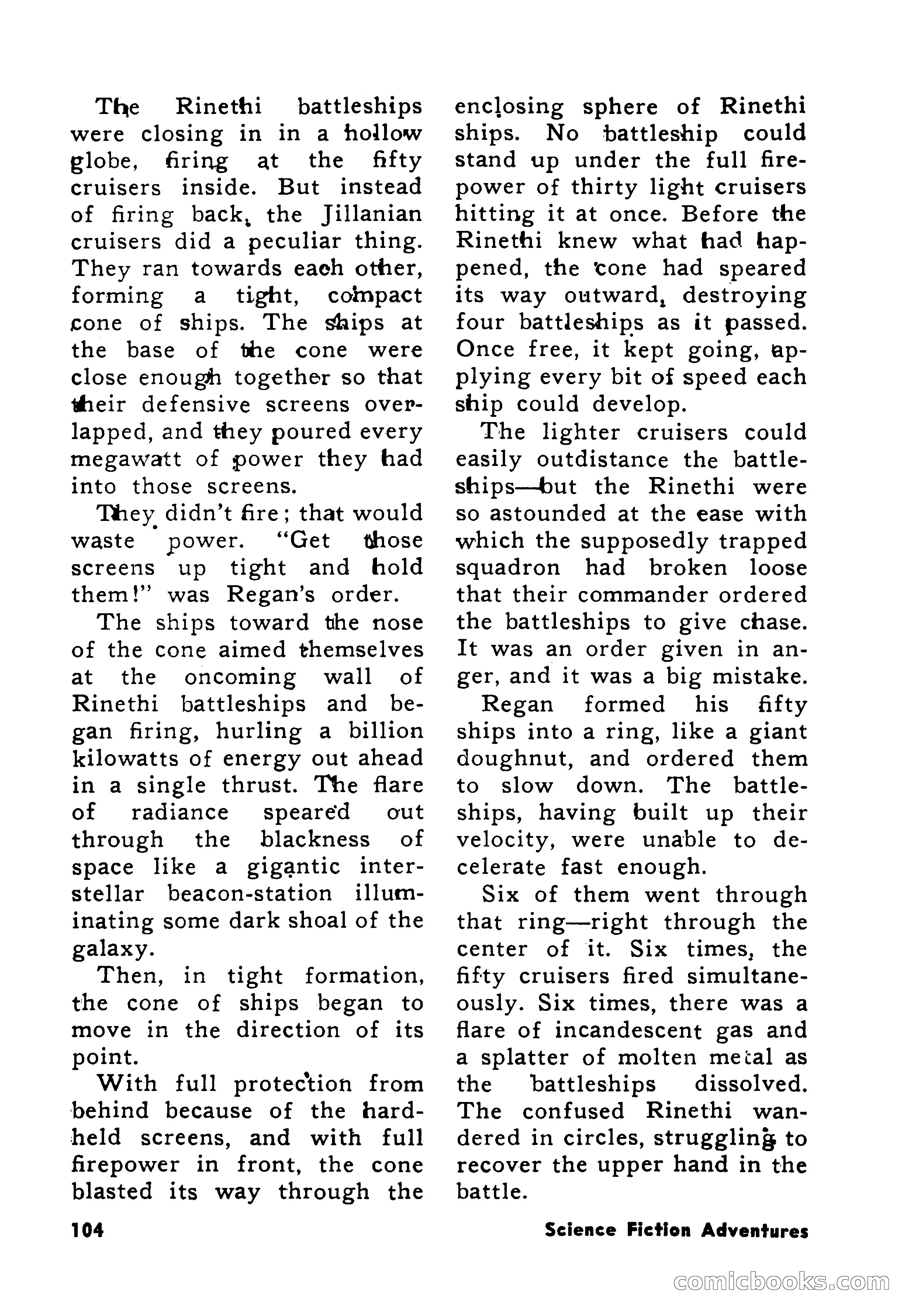 Science Fiction Adventures, December 1956 — page 104 of 132