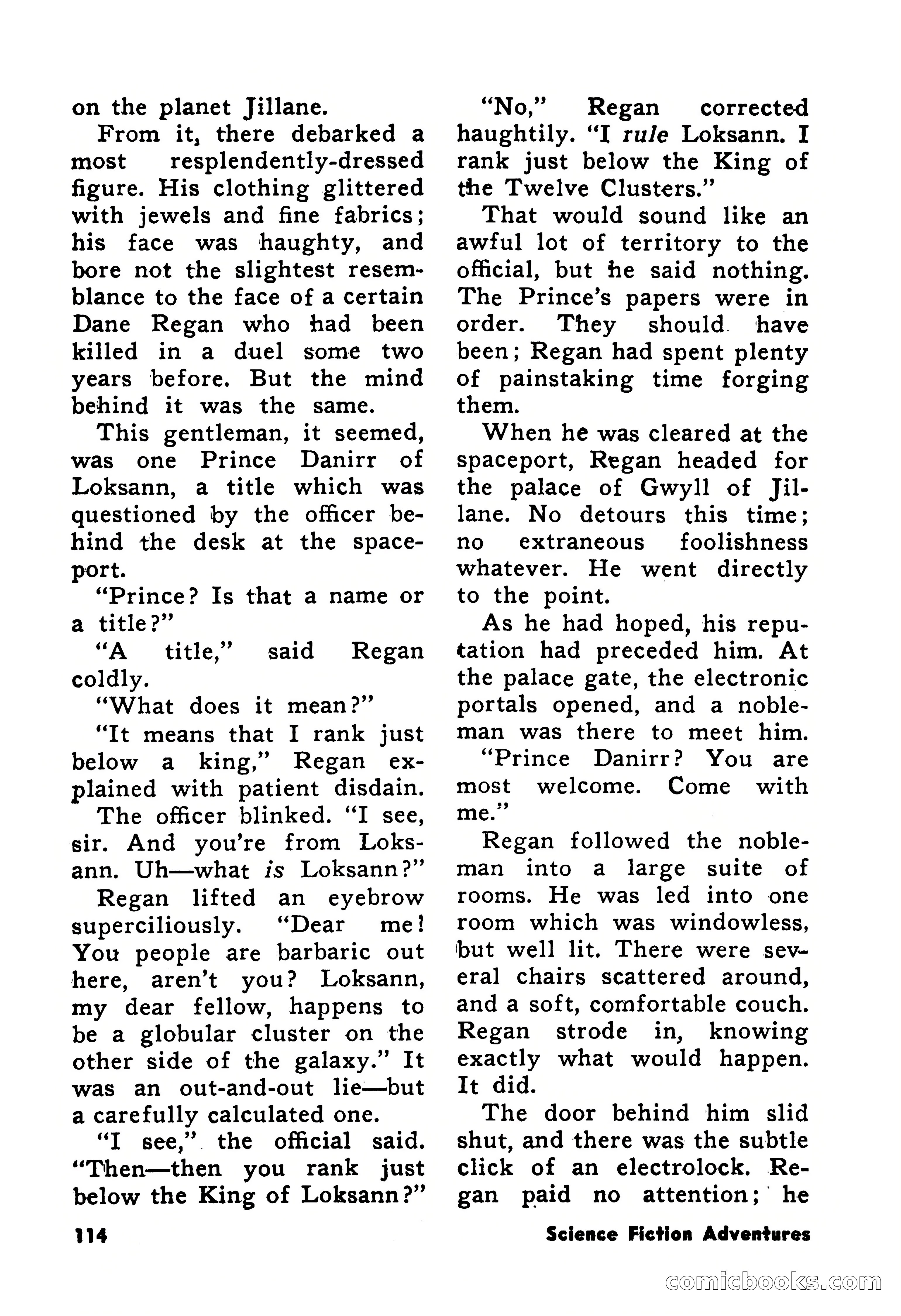 Science Fiction Adventures, December 1956 — page 114 of 132