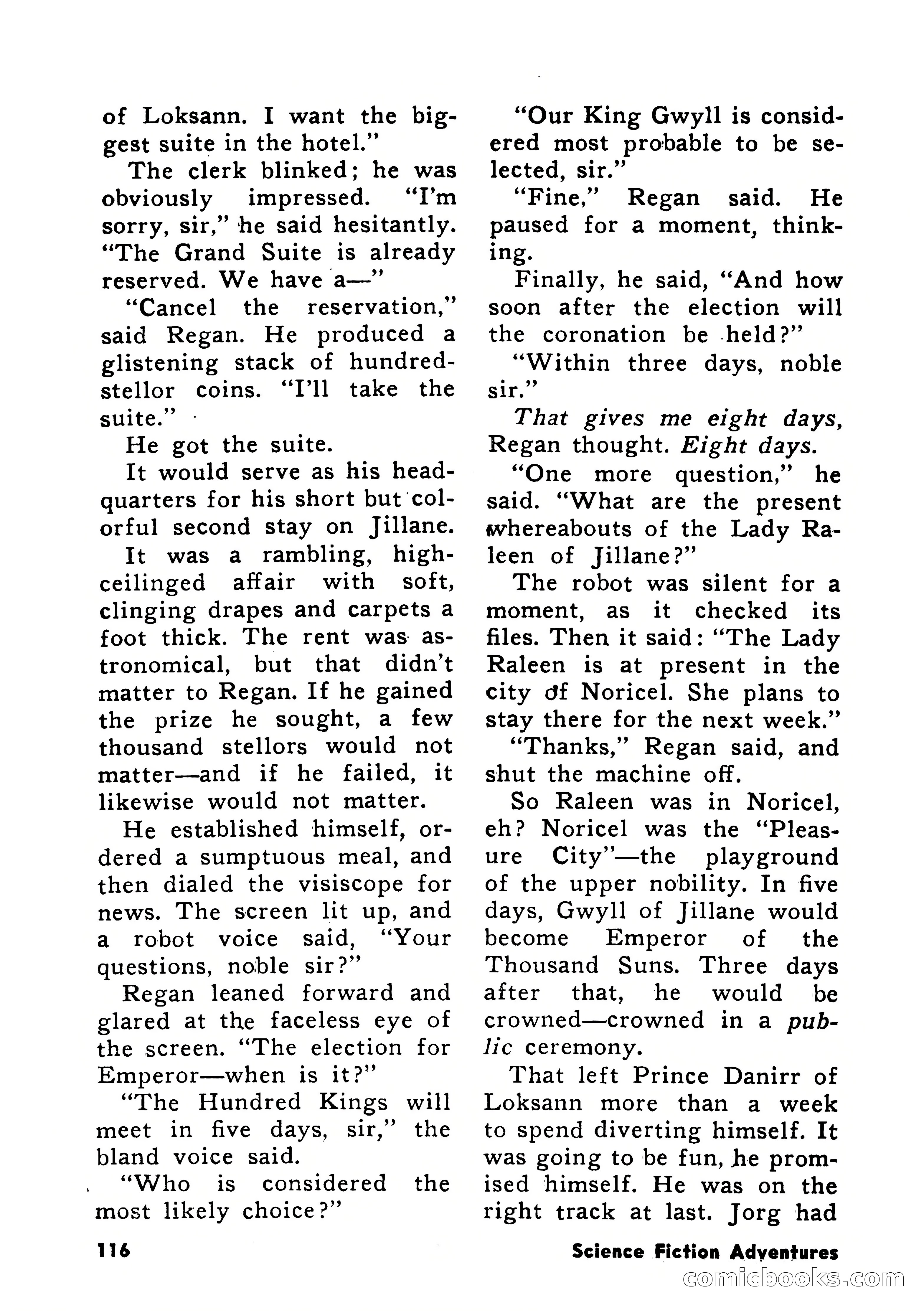 Science Fiction Adventures, December 1956 — page 116 of 132