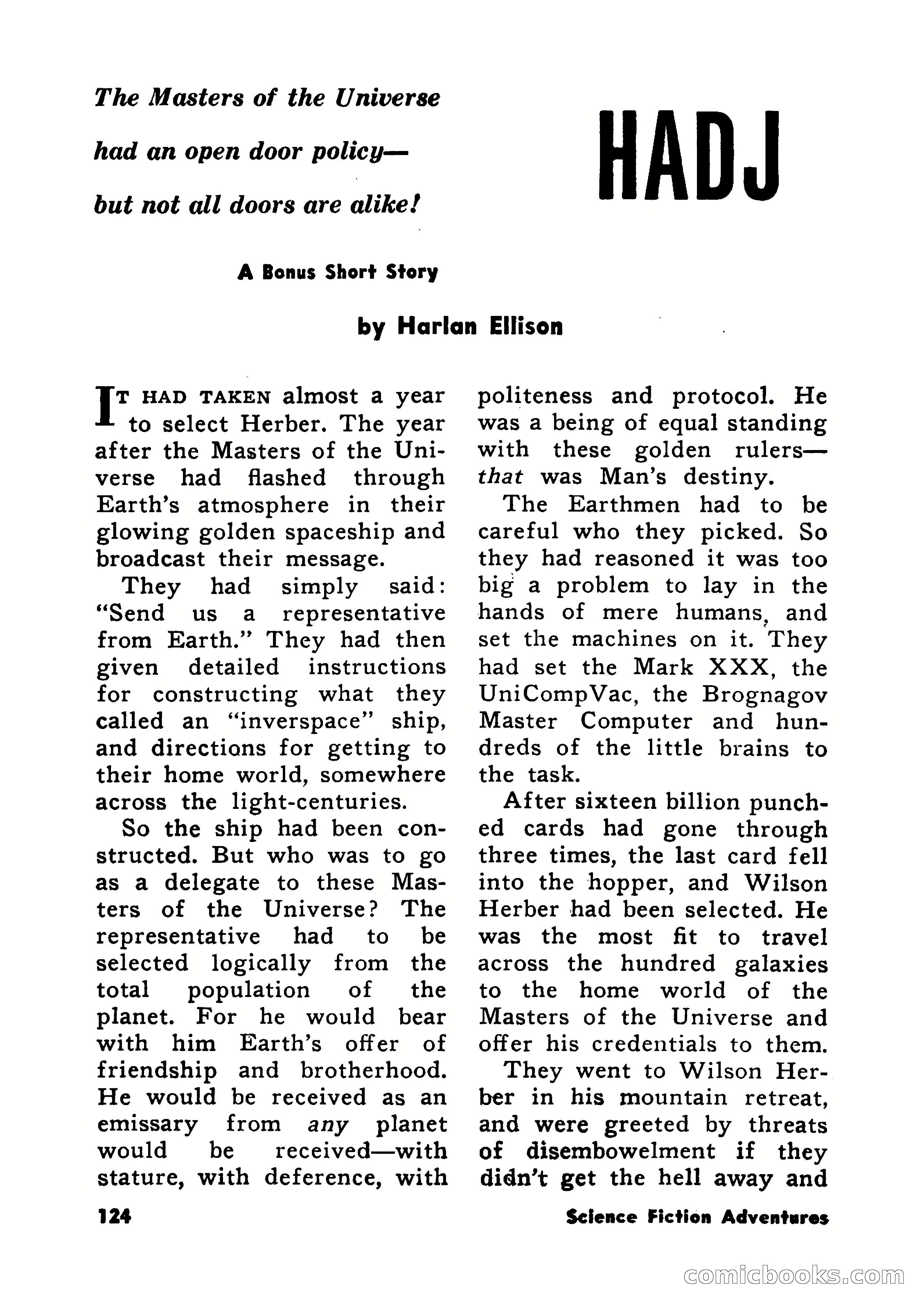 Science Fiction Adventures, December 1956 — page 124 of 132