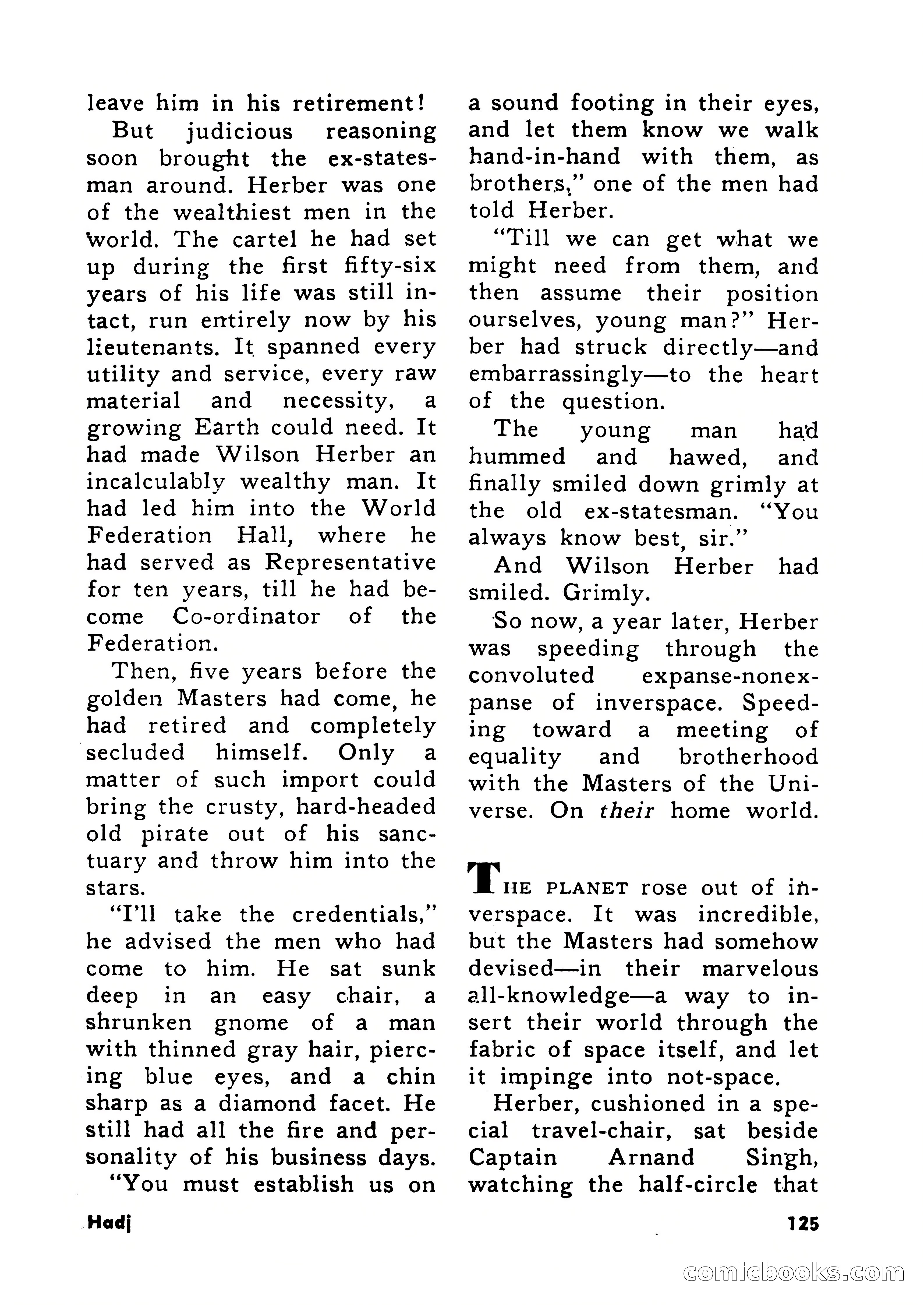 Science Fiction Adventures, December 1956 — page 125 of 132