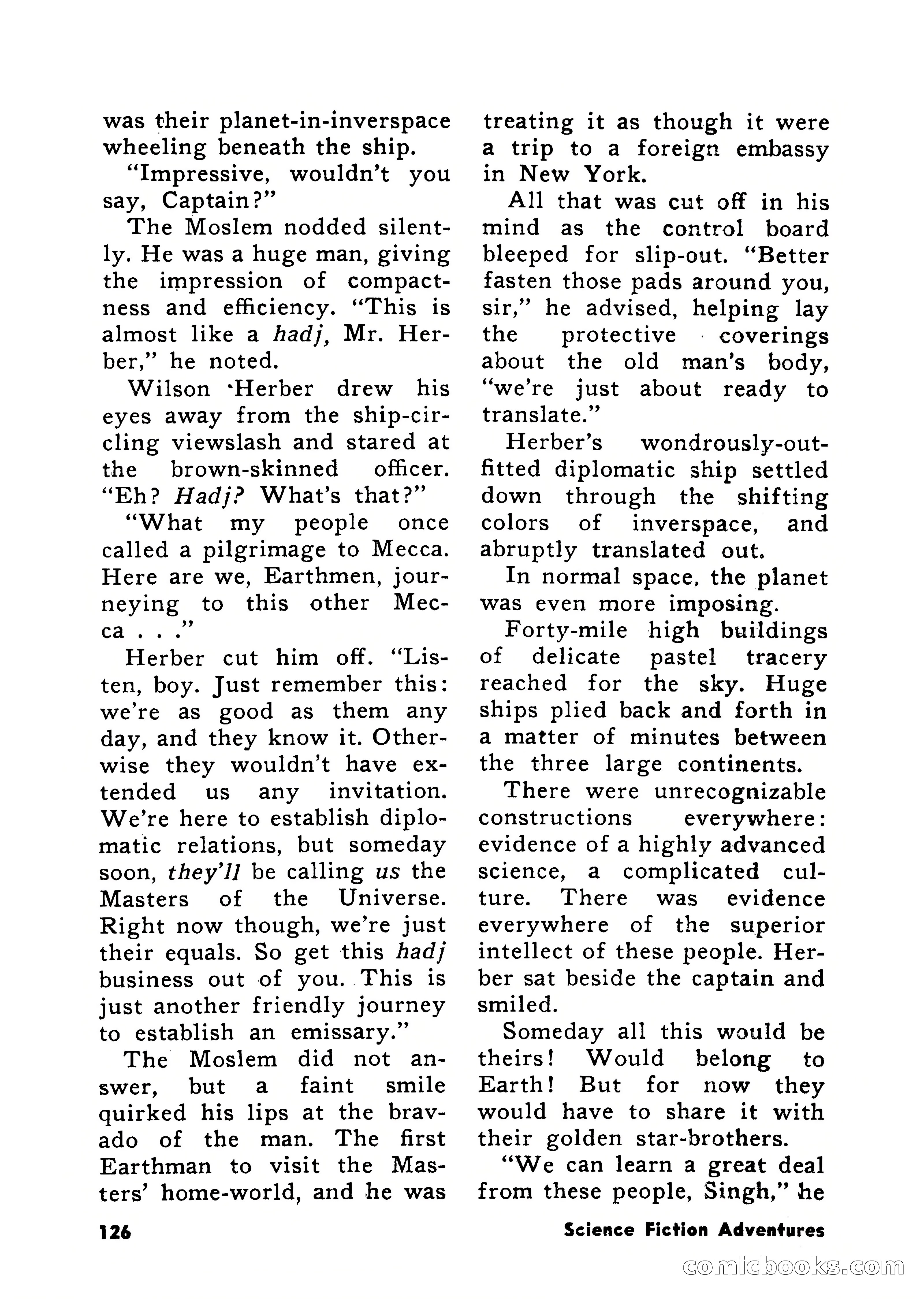 Science Fiction Adventures, December 1956 — page 126 of 132