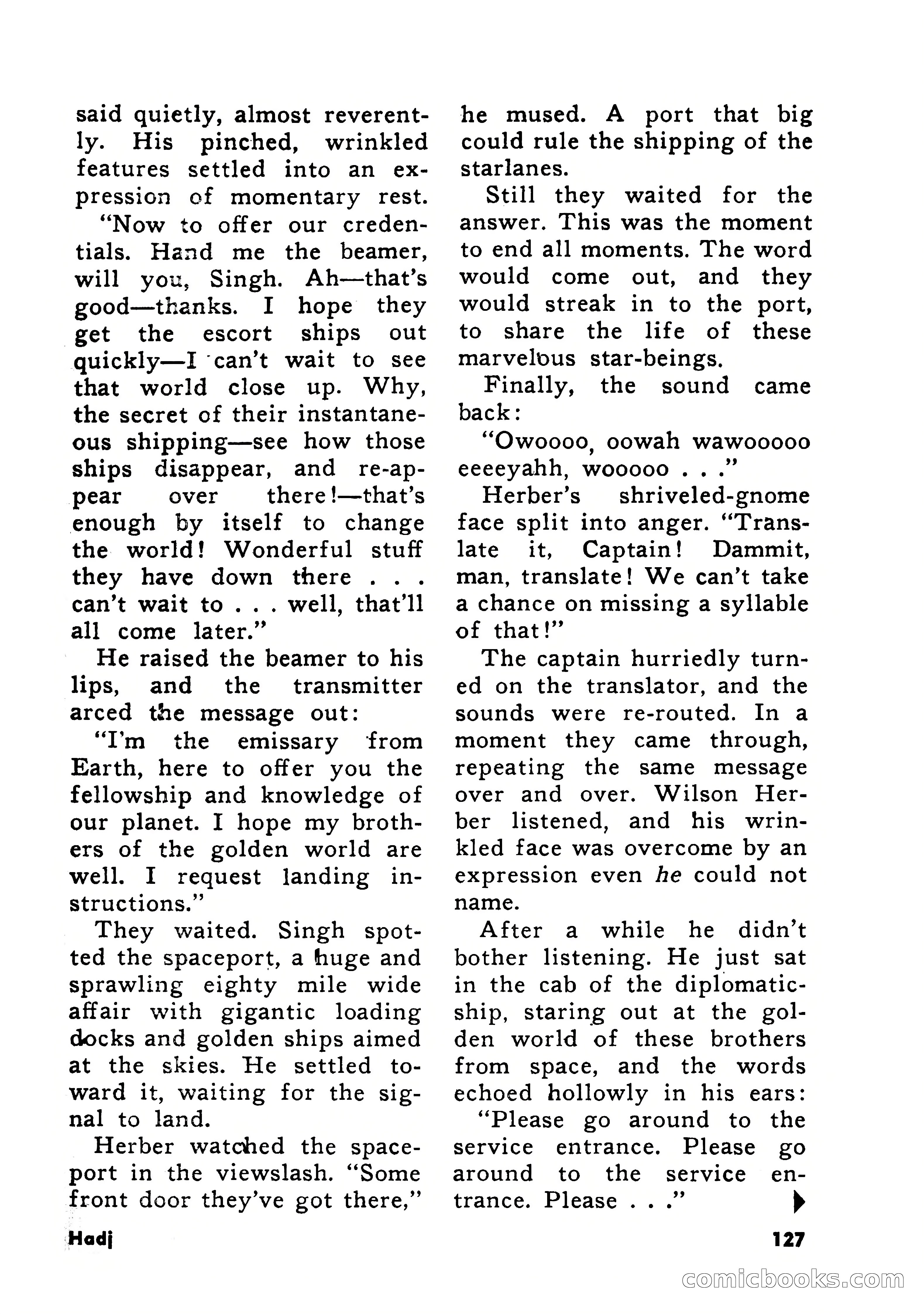 Science Fiction Adventures, December 1956 — page 127 of 132