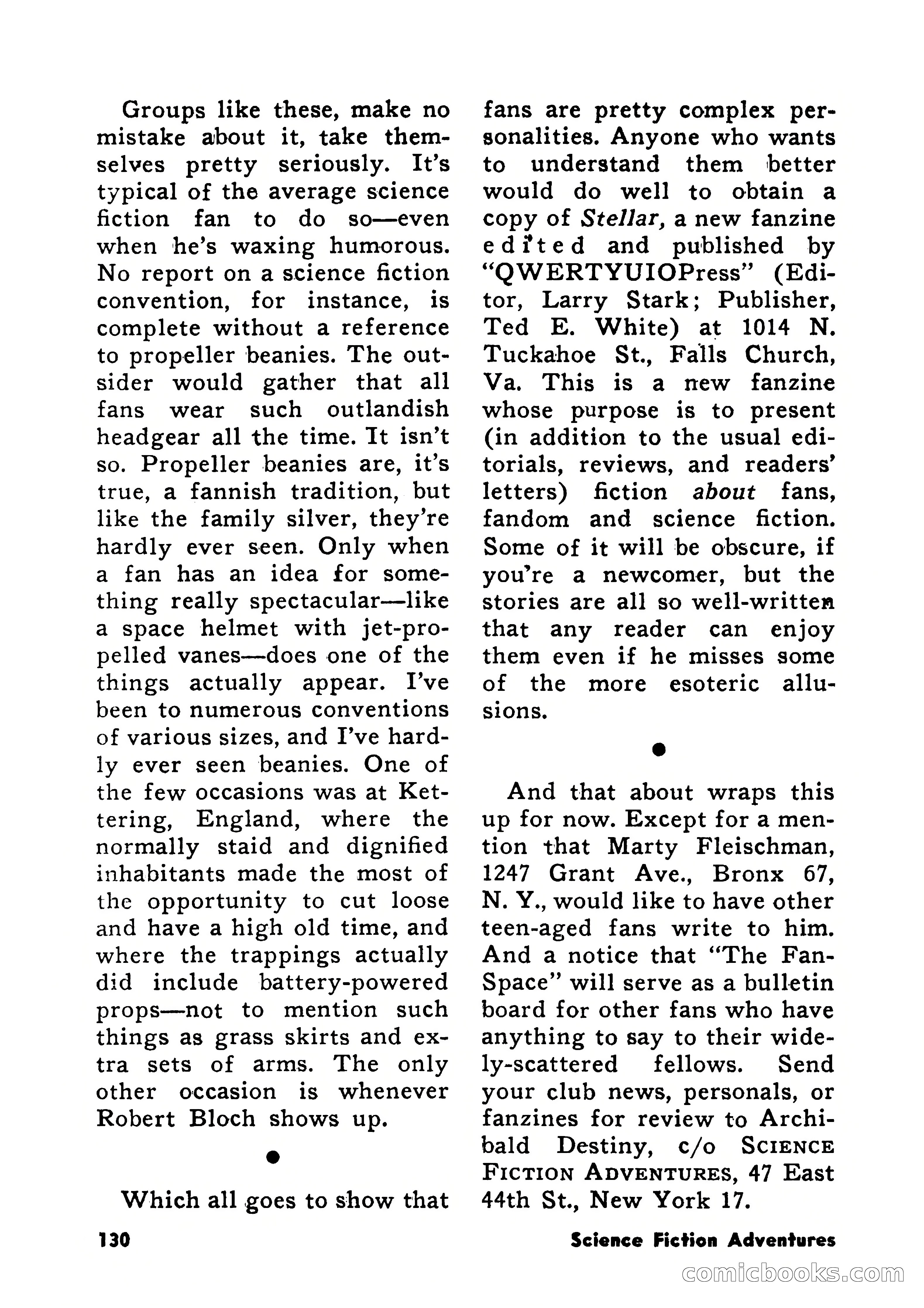 Science Fiction Adventures, December 1956 — page 130 of 132