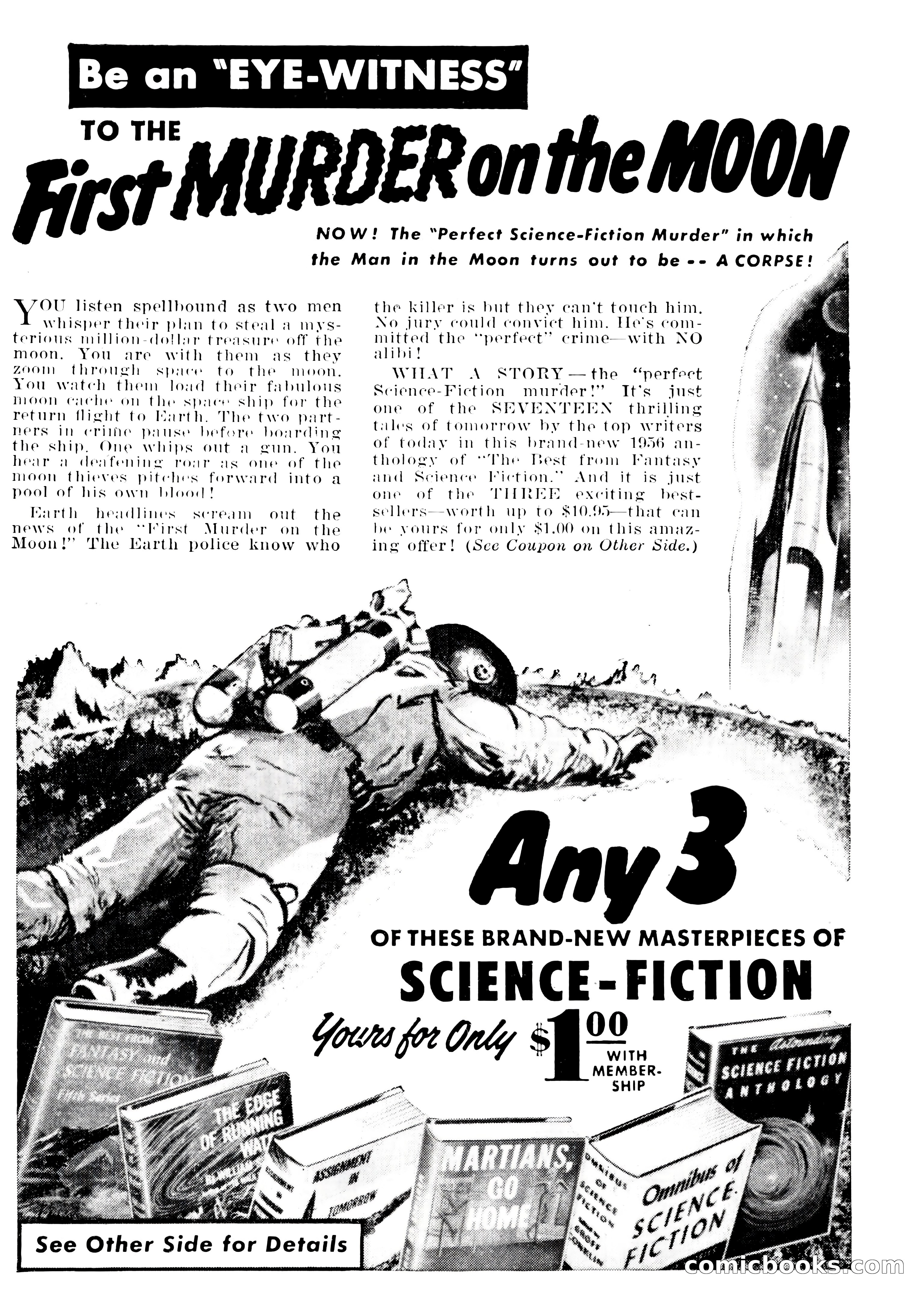 Science Fiction Adventures, December 1956 — page 132 of 132