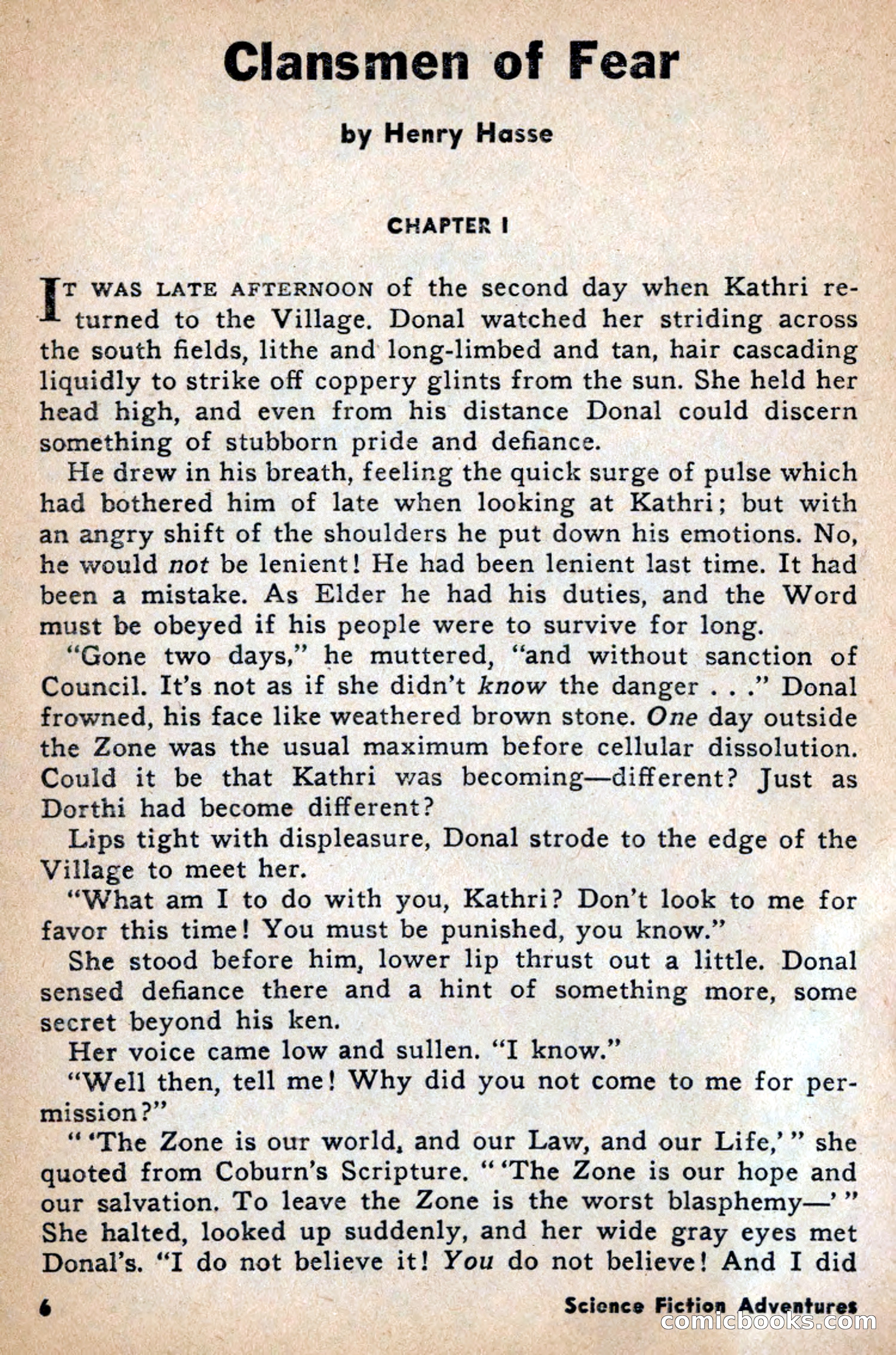 Science Fiction Adventures, April 1957 — page 6 of 132