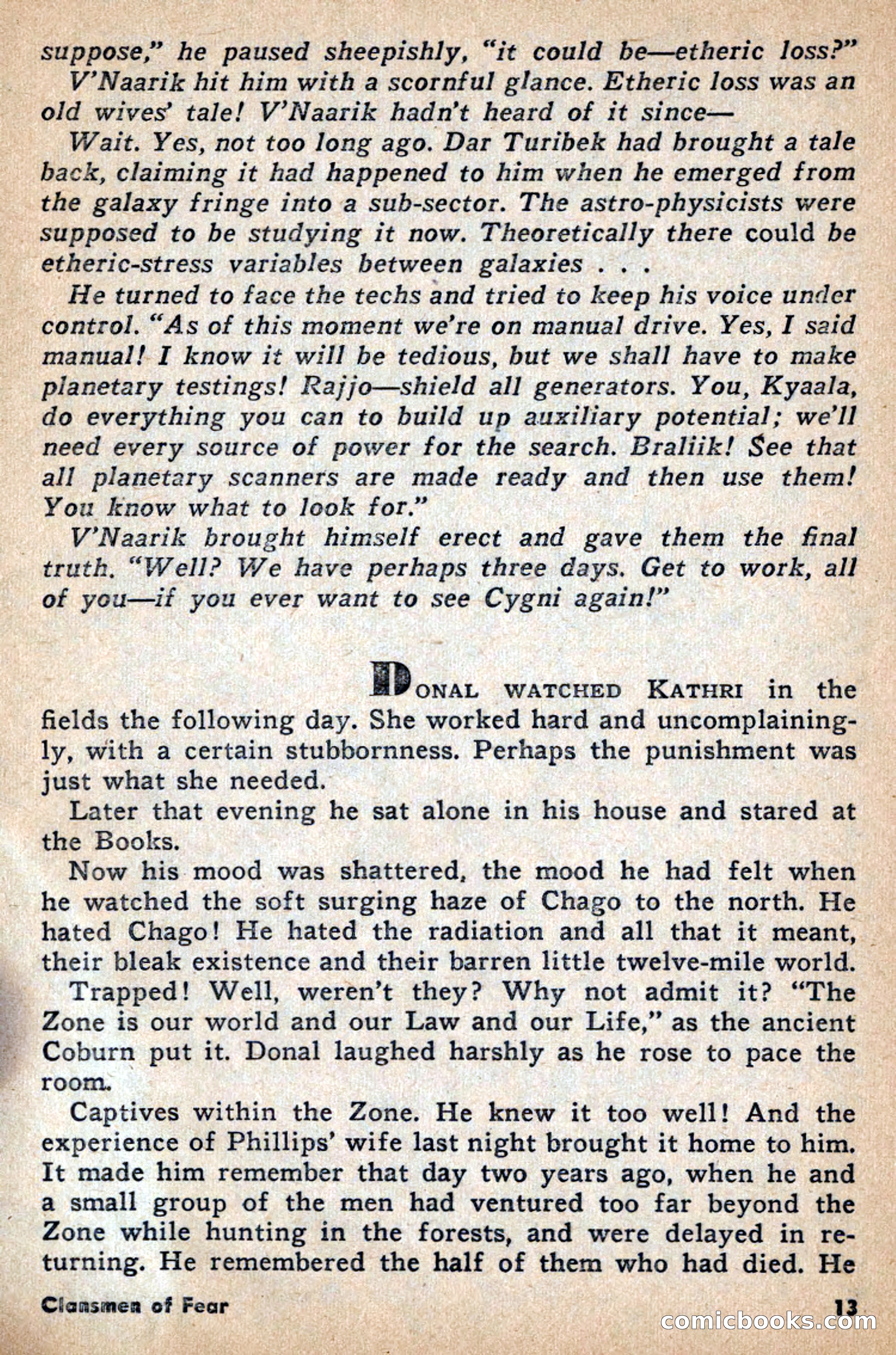 Science Fiction Adventures, April 1957 — page 13 of 132