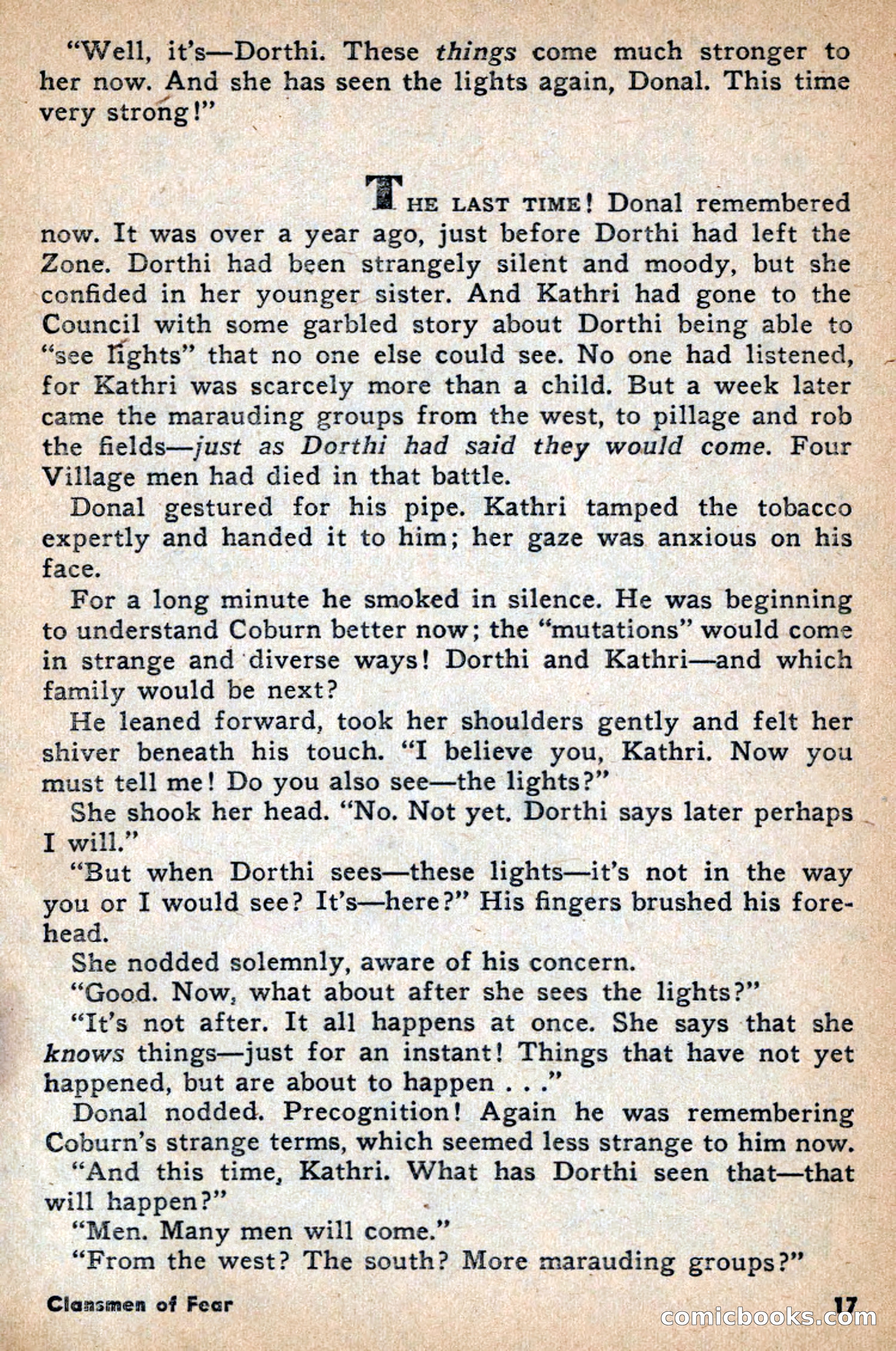 Science Fiction Adventures, April 1957 — page 17 of 132