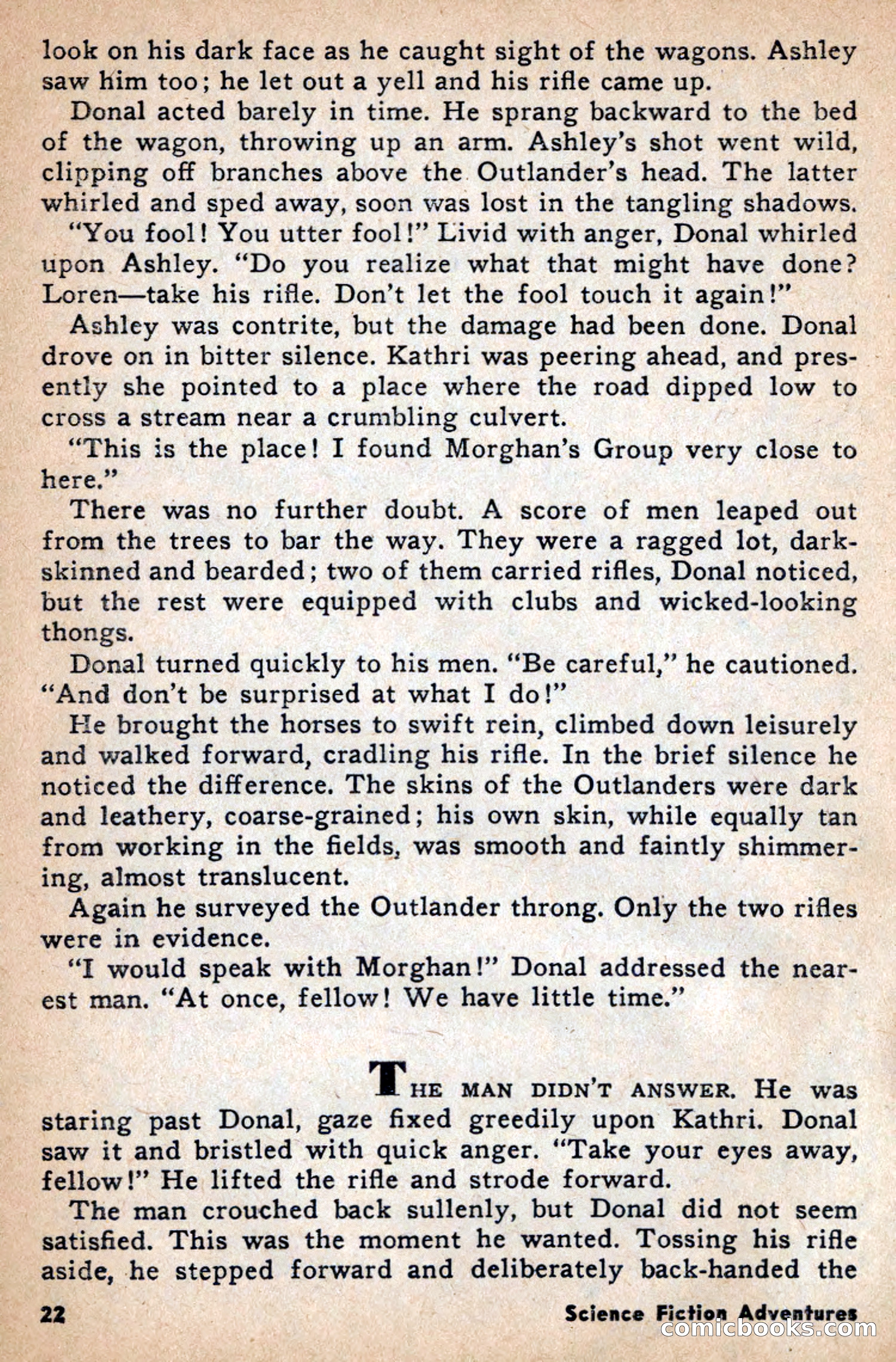 Science Fiction Adventures, April 1957 — page 22 of 132