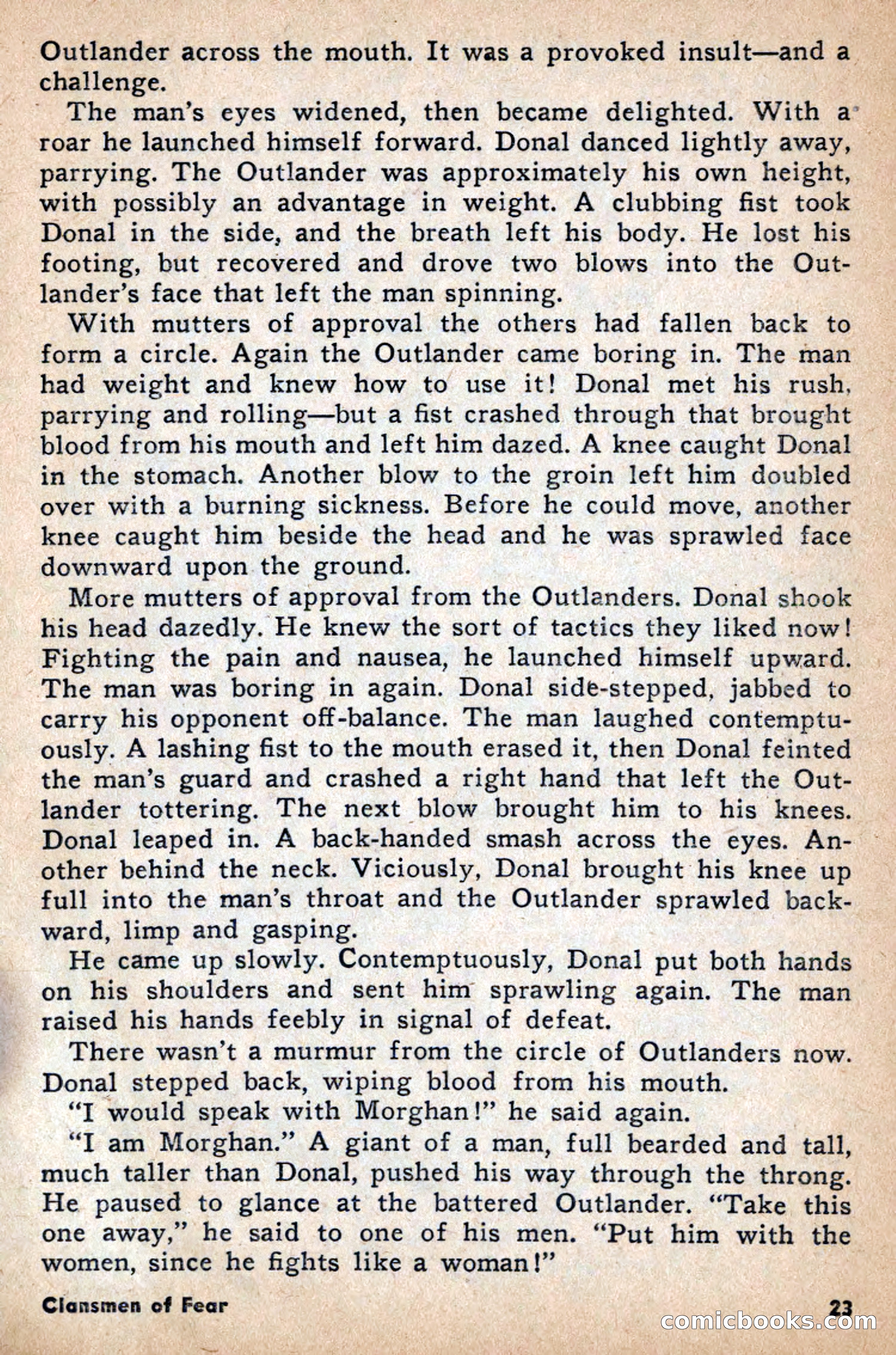 Science Fiction Adventures, April 1957 — page 23 of 132